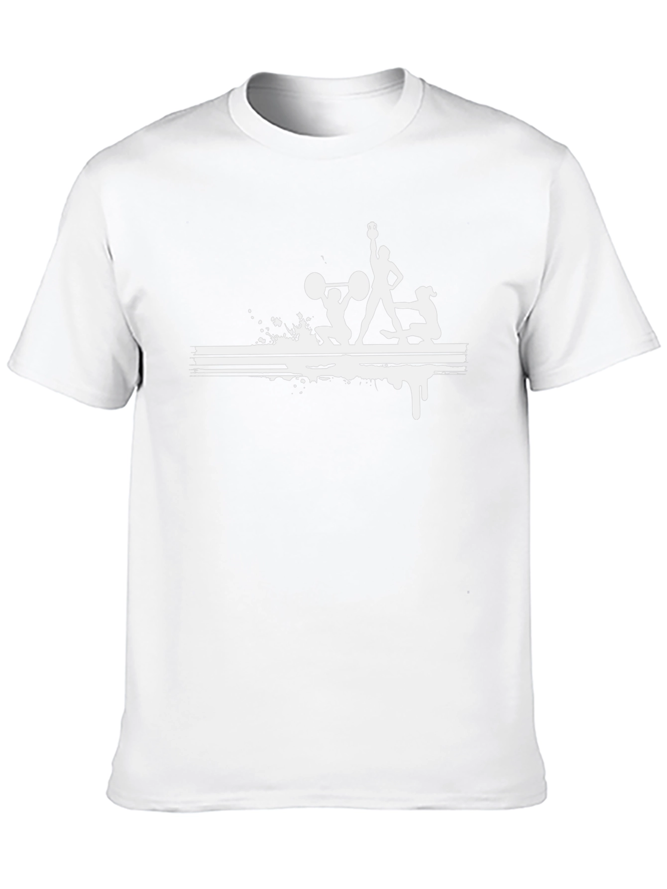 Fitness Graphic Tee - Black Workout Shirt