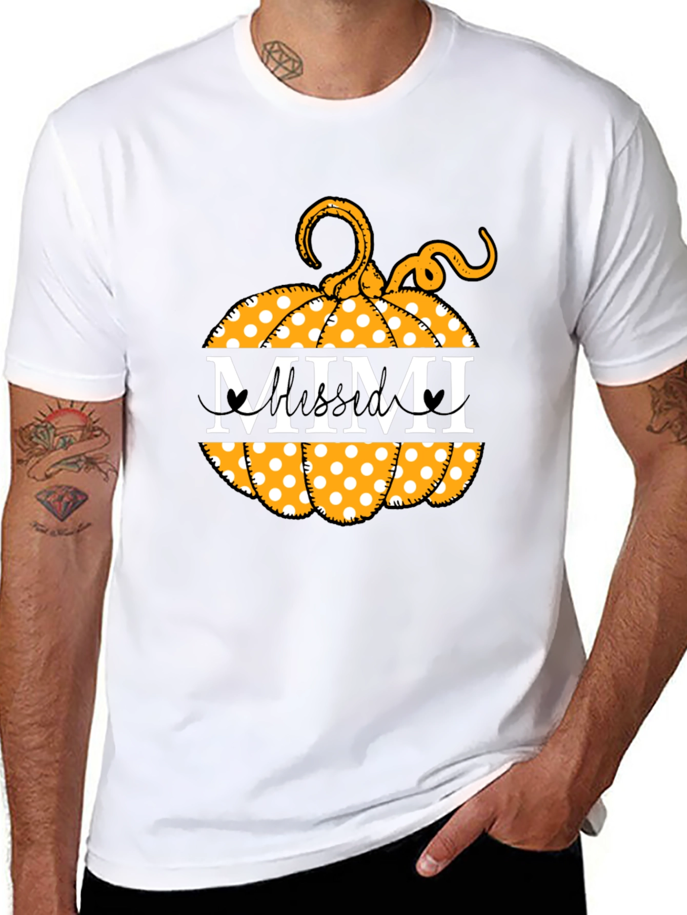 Mimi Pumpkin Patch Tee - Fall Harvest Shirt