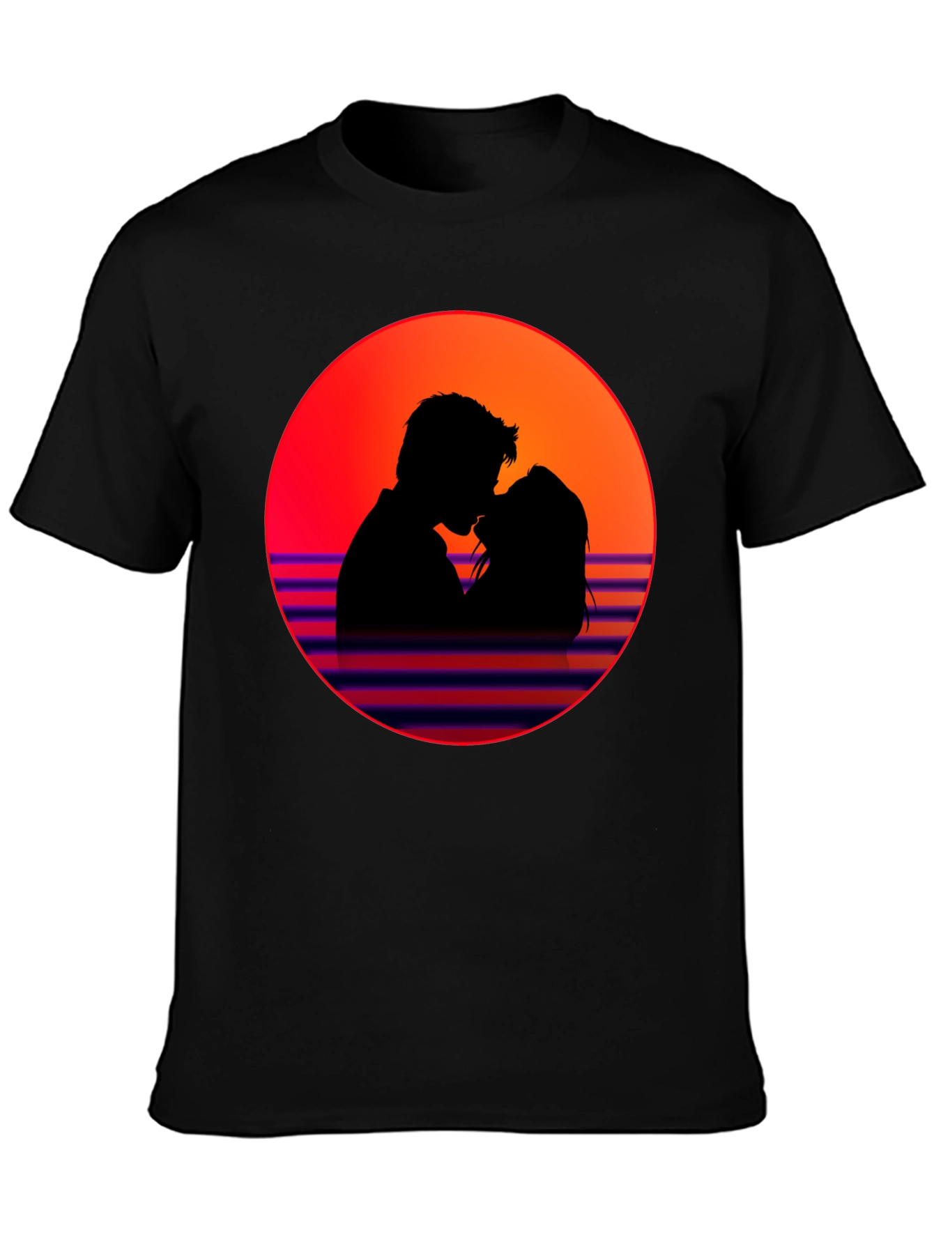 Romantic Retro Silhouette T-Shirt