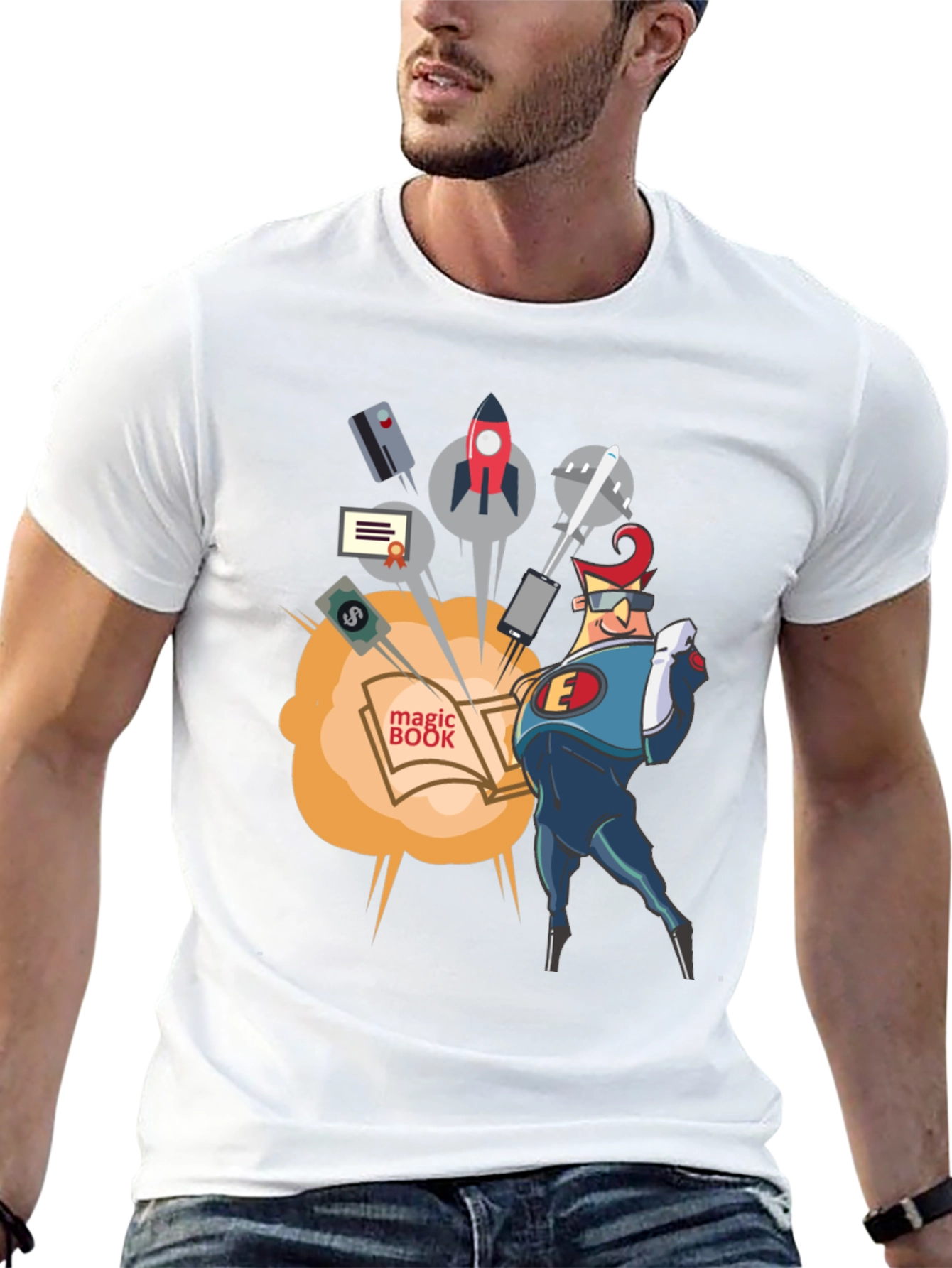 Magic Book T-Shirt - Startup Dreams
