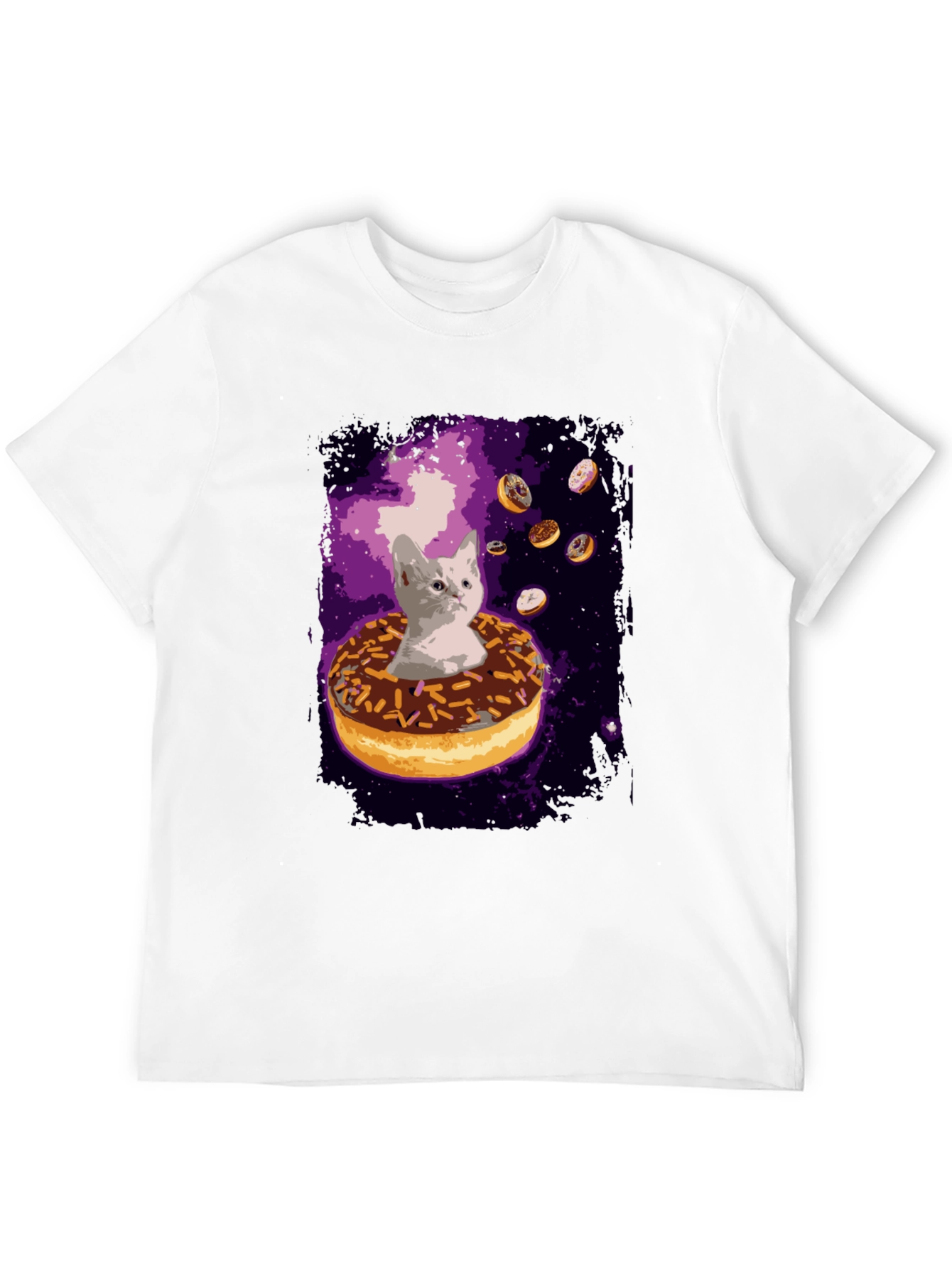 Cosmic Kitten Donut T-Shirt