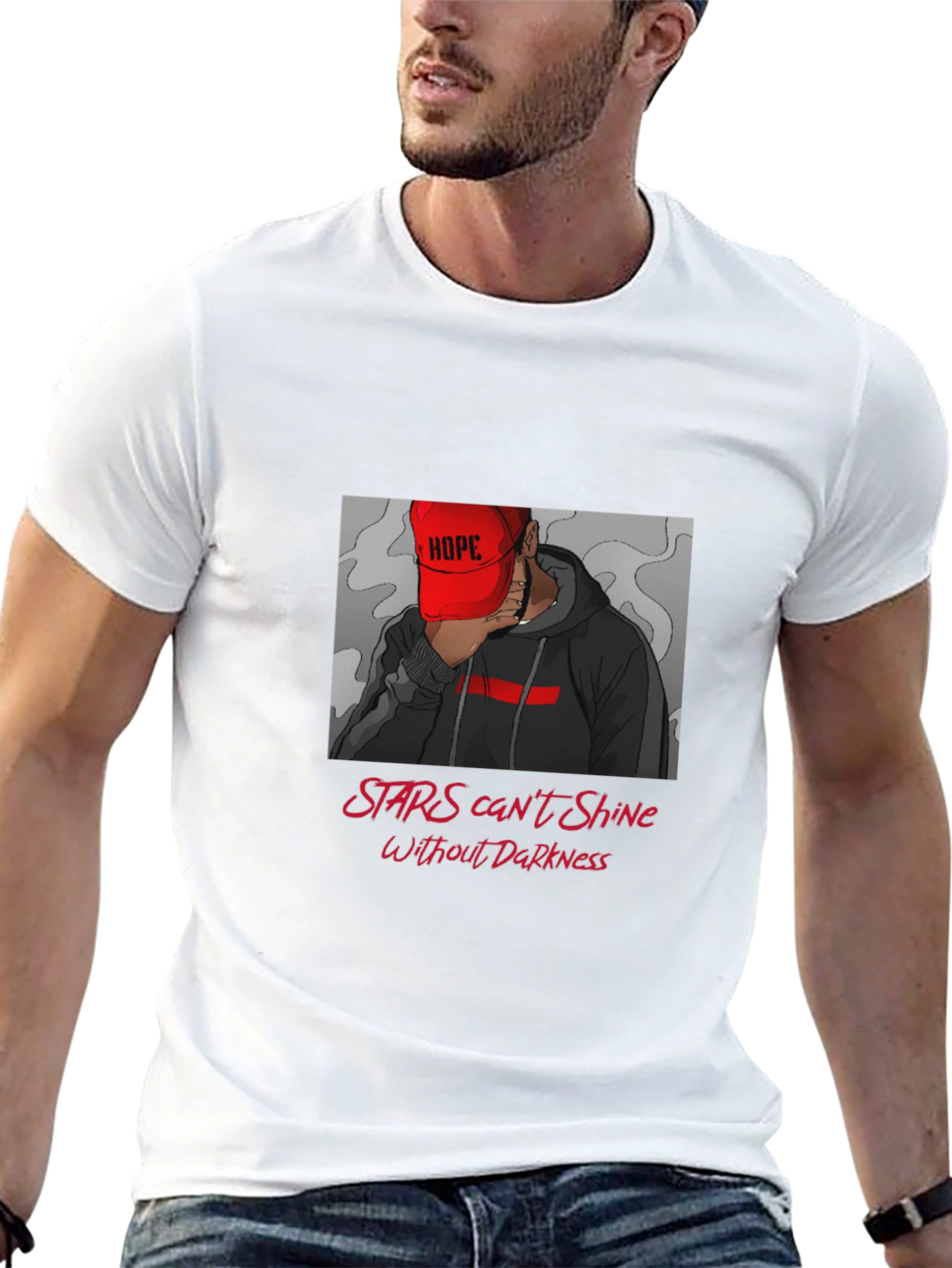 Stars Cant Shine Graphic T-Shirt