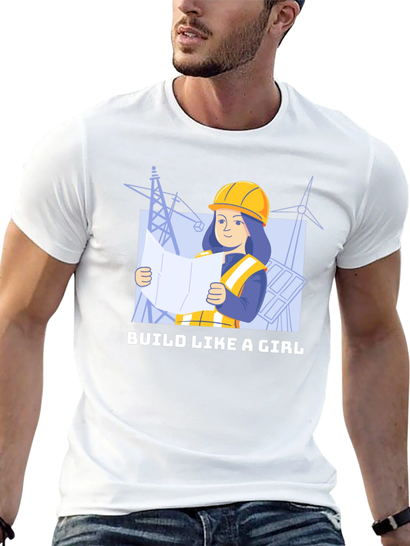 Build Like A Girl T-Shirt