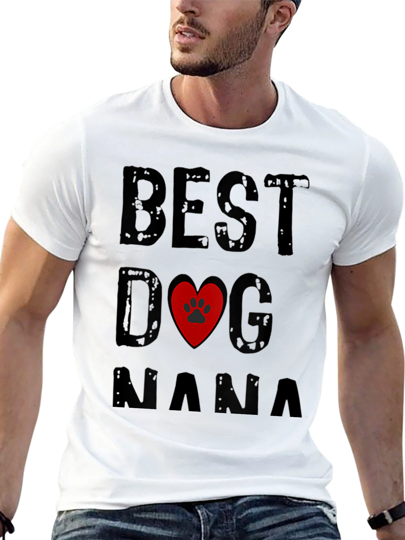 Best Dog Nana Graphic Tee