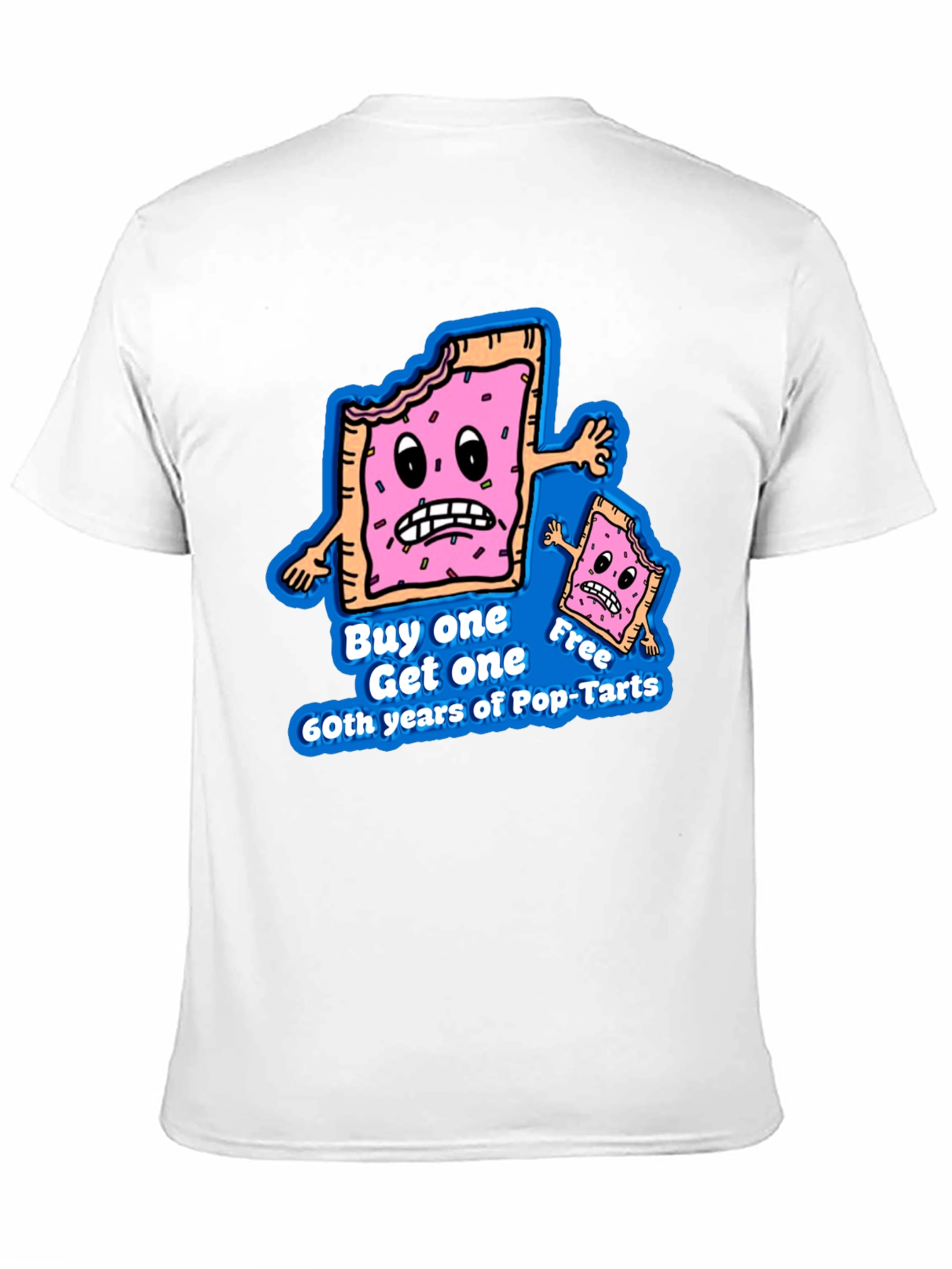 Pop-Tarts 60th Anniversary Black T-Shirt