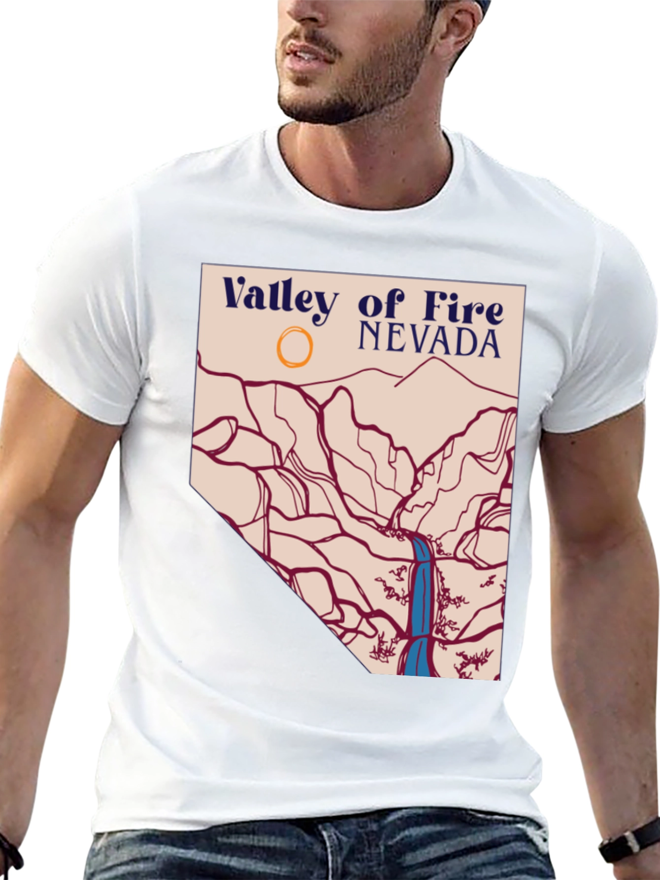 Valley of Fire Nevada Graphic T-Shirt