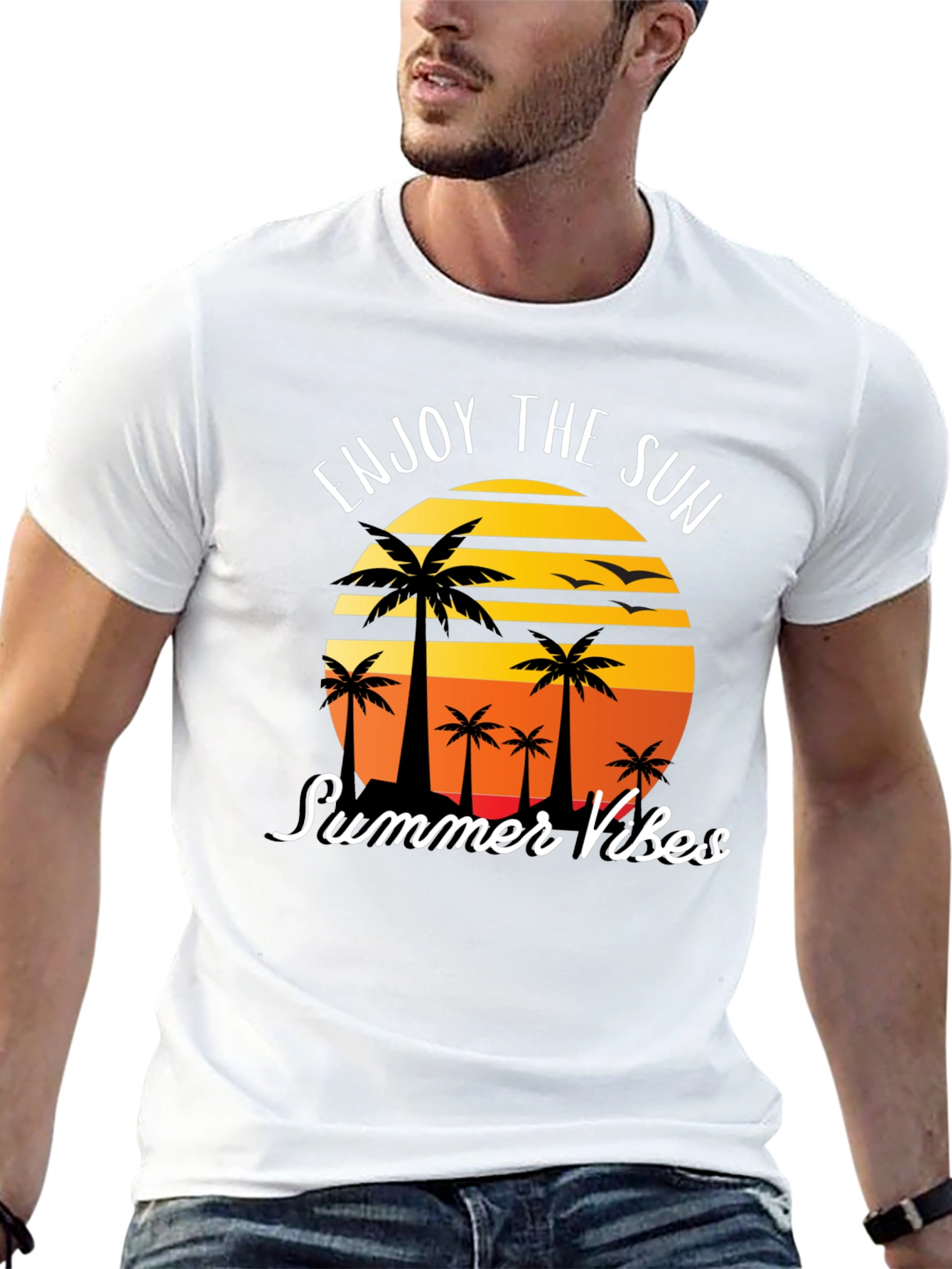 Enjoy the Sun Summer Vibes Graphic Tee