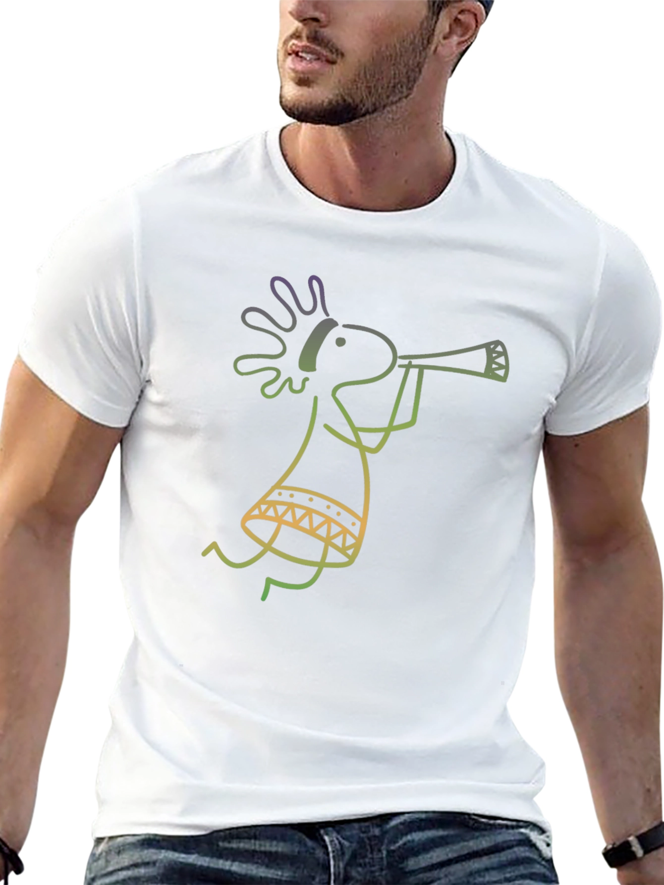 Kokopelli T-Shirt - Whimsical Unique Design