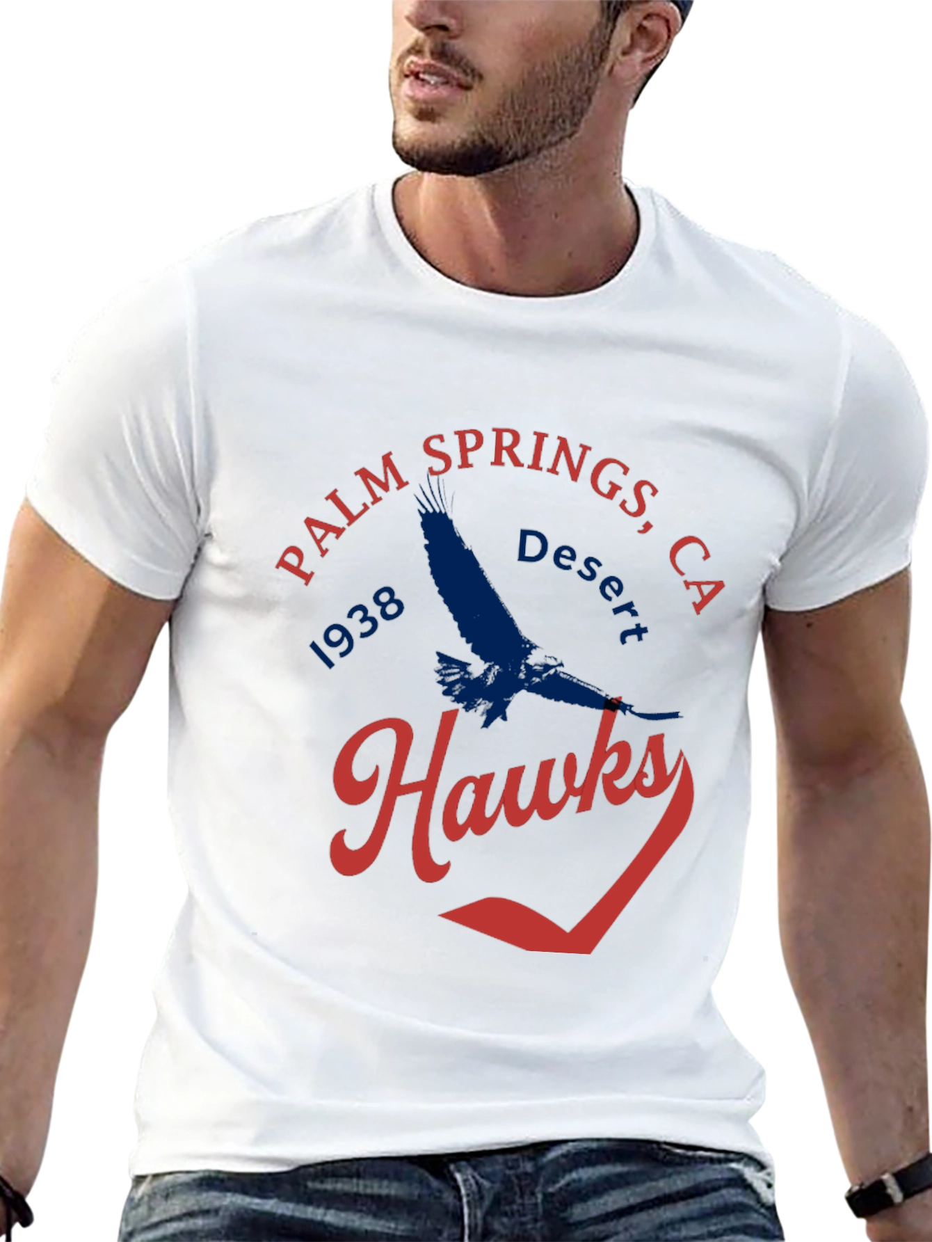 Palm Springs Desert Hawks 1938 Graphic T-Shirt