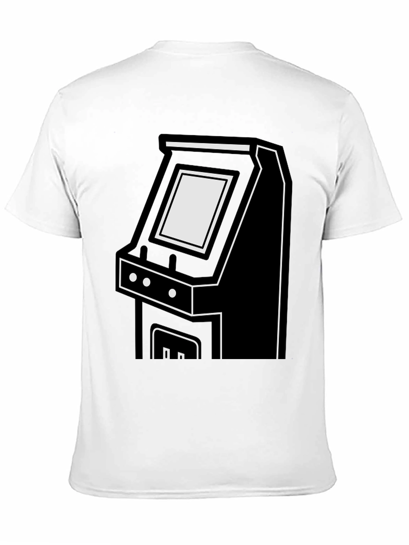 Retro Arcade Game T-Shirt - Black