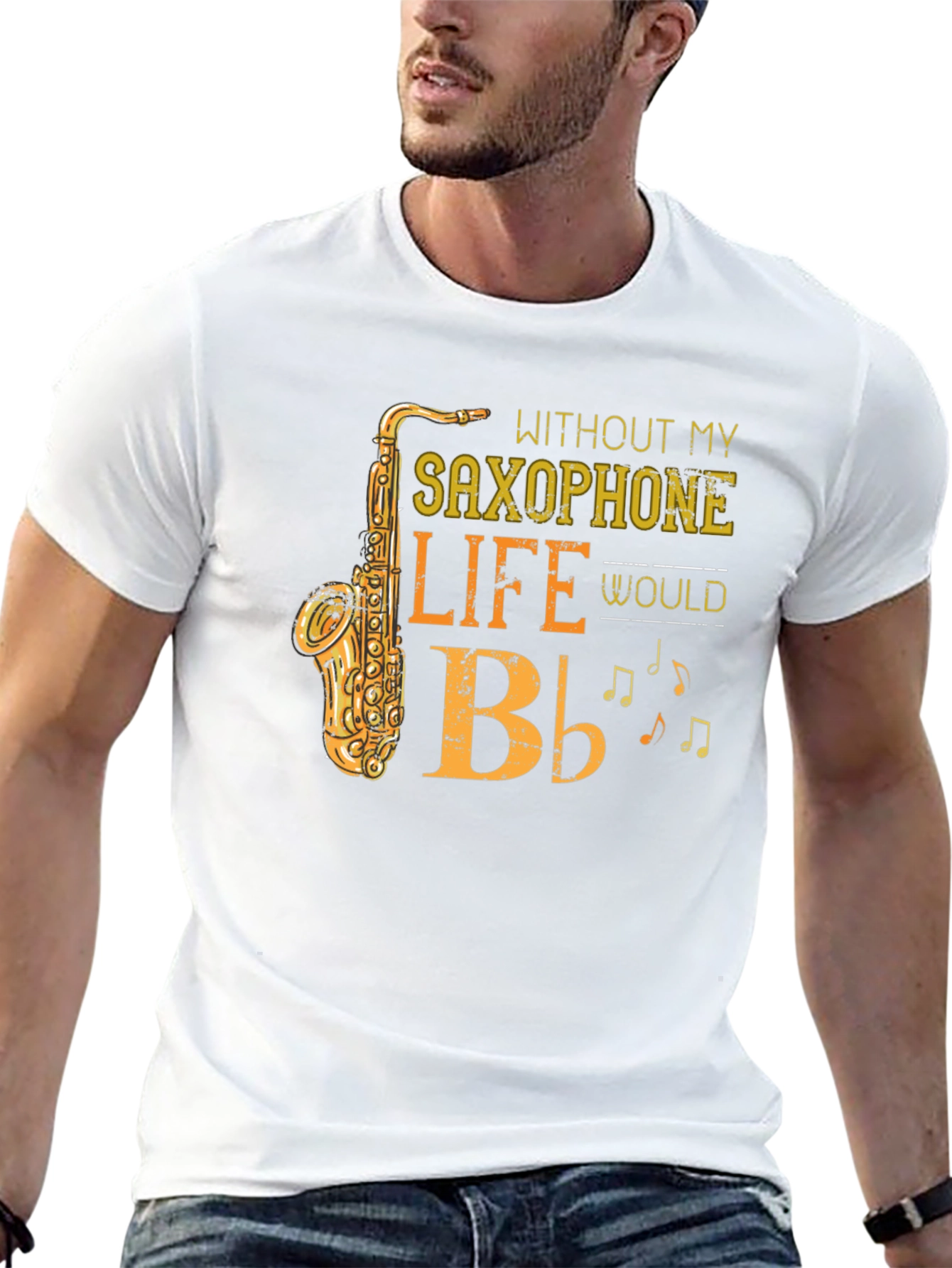 Saxophone Life T-Shirt - Music Lovers Tee