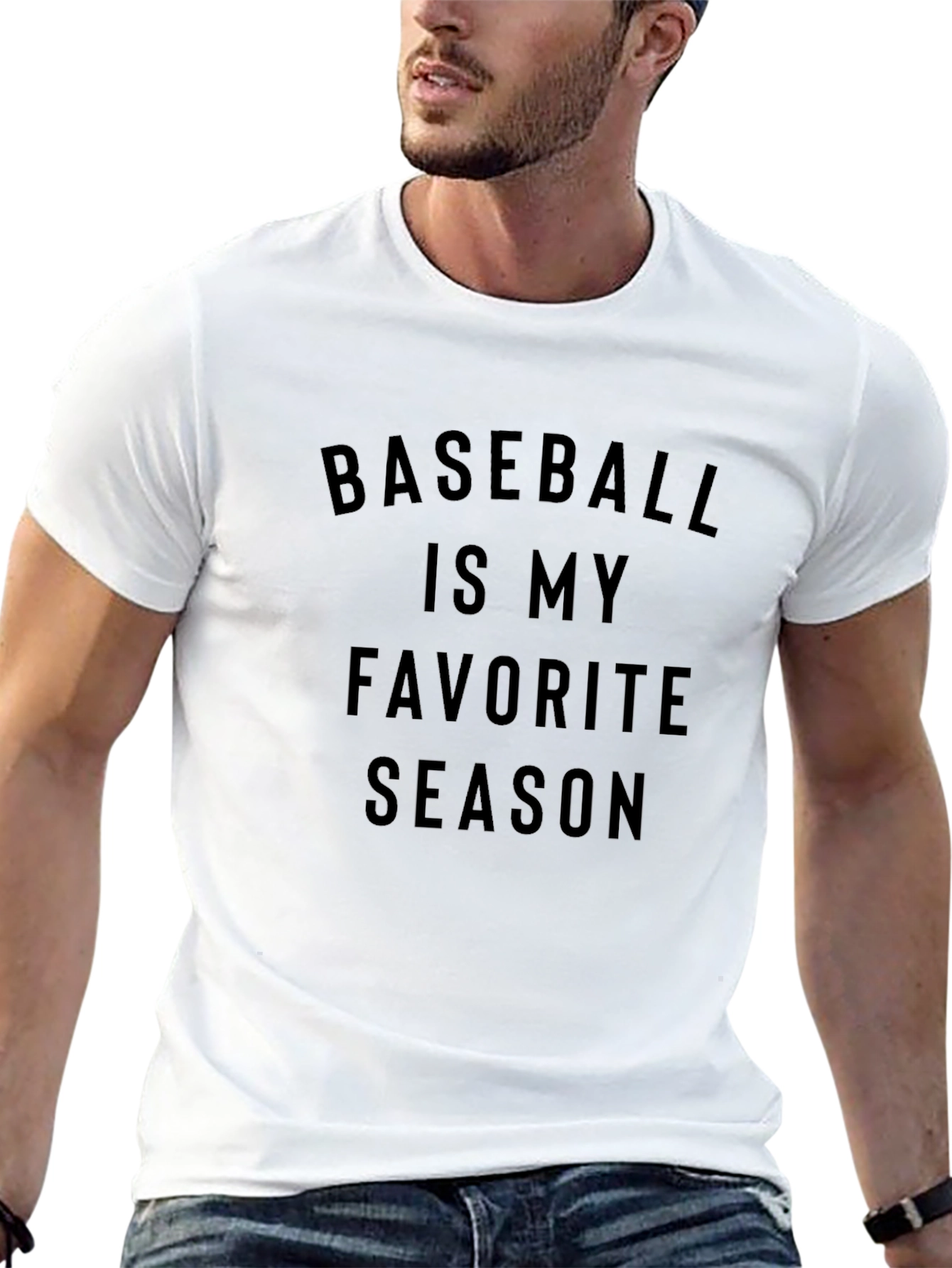 Baseball Is My Favorite Season Graphic T-Shirt
