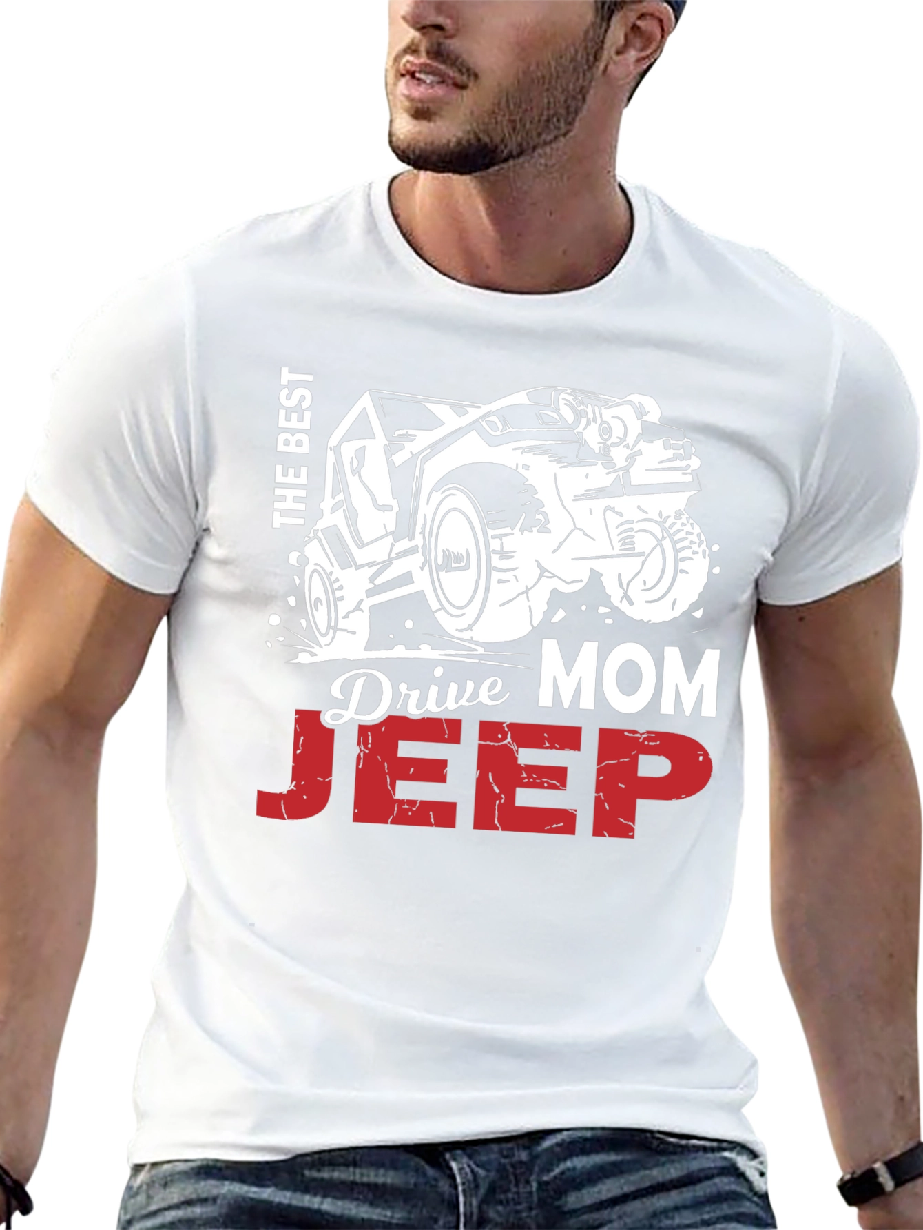 The Best Mom Drives a Jeep T-Shirt