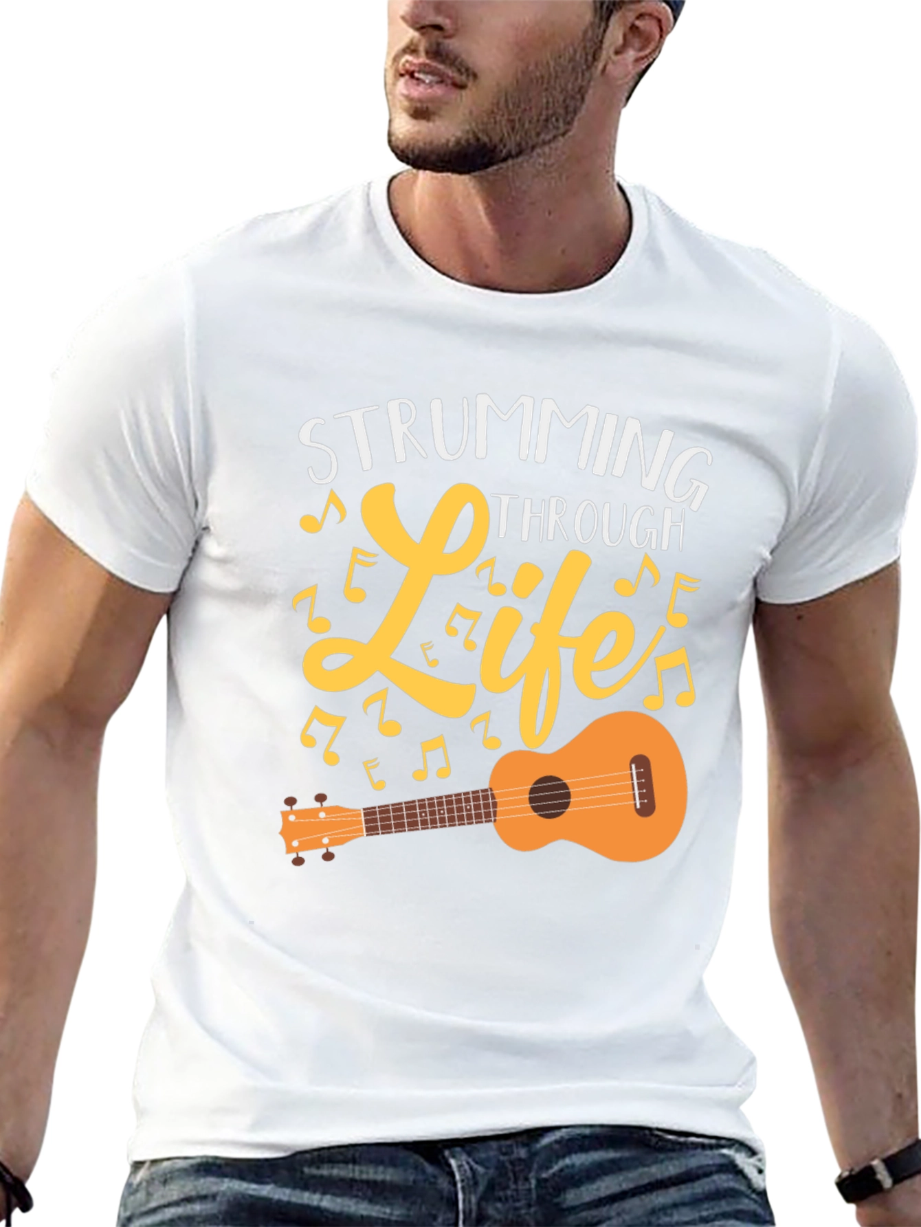 Strumming Through Life Graphic Tee