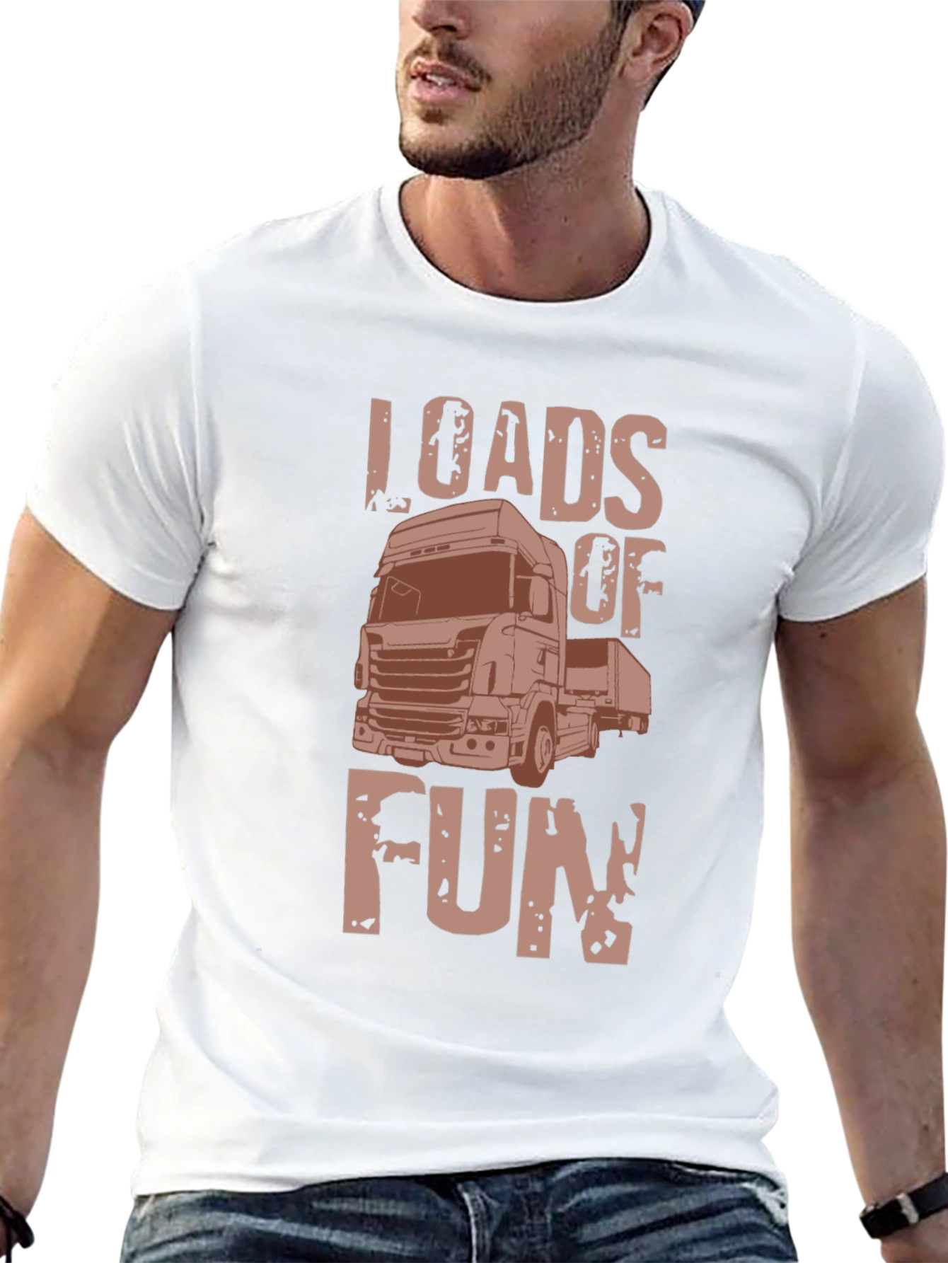 Loads of Fun Truck Graphic T-Shirt