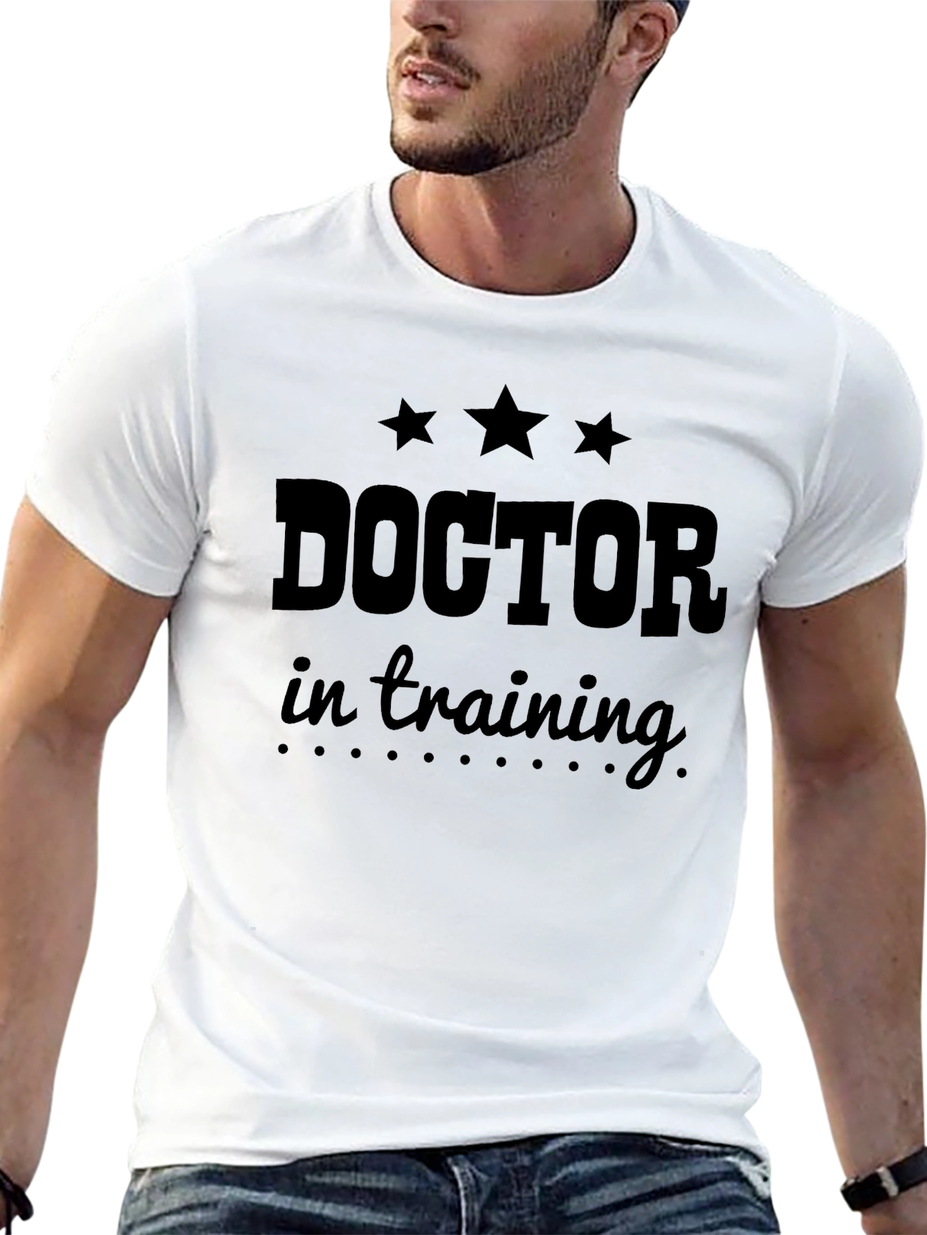 Doctor in Training Black T-Shirt