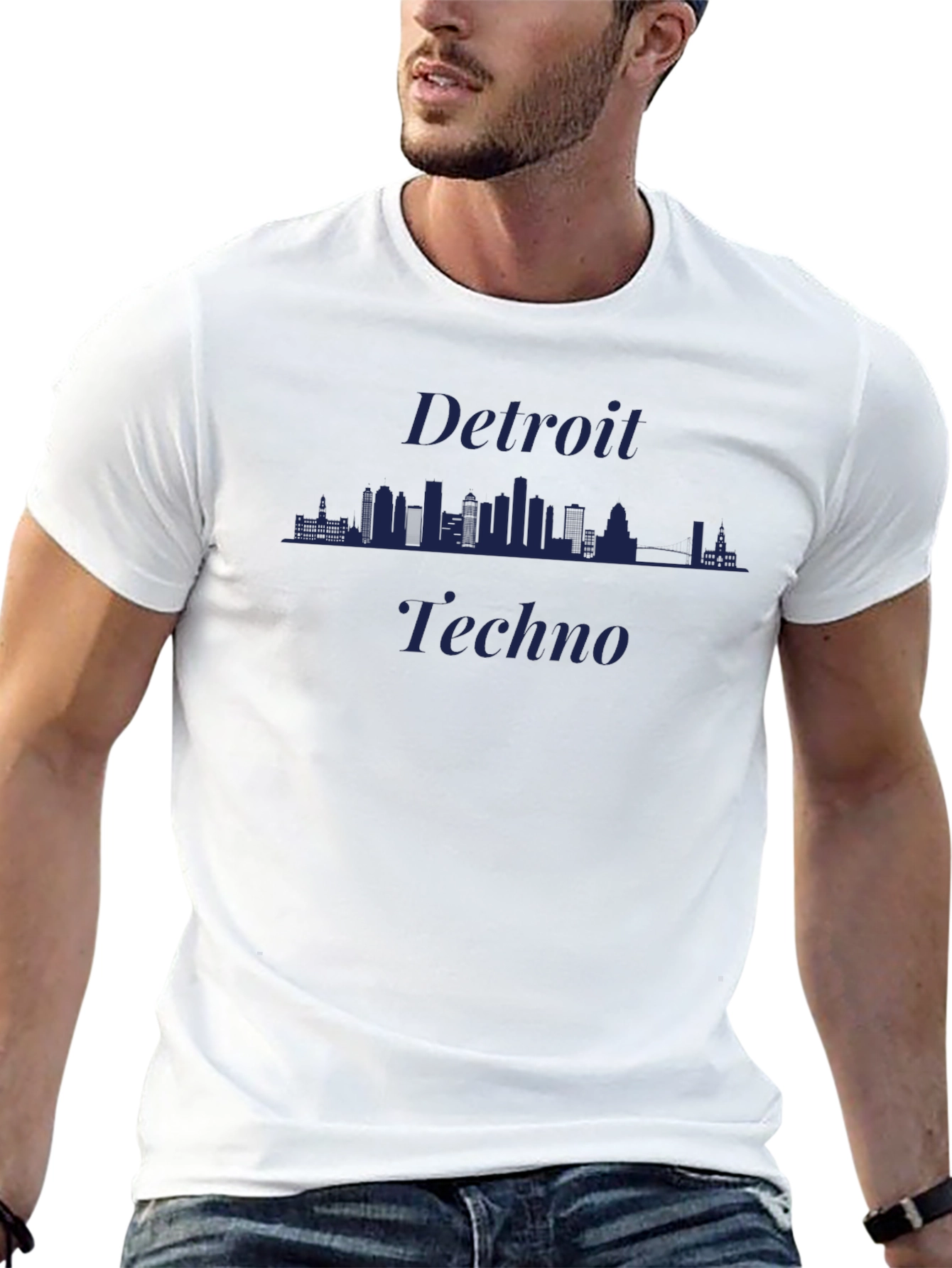 Detroit Techno Skyline T-Shirt