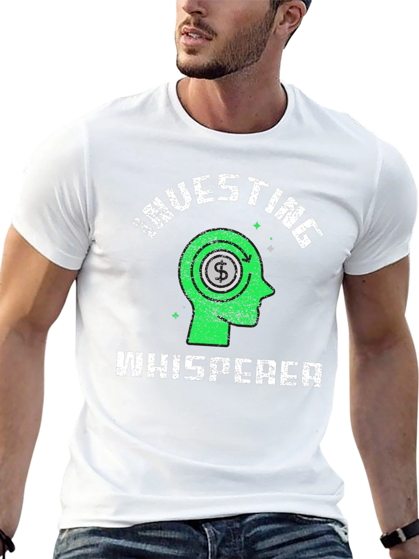 Investing Whisperer Graphic Tee - Black