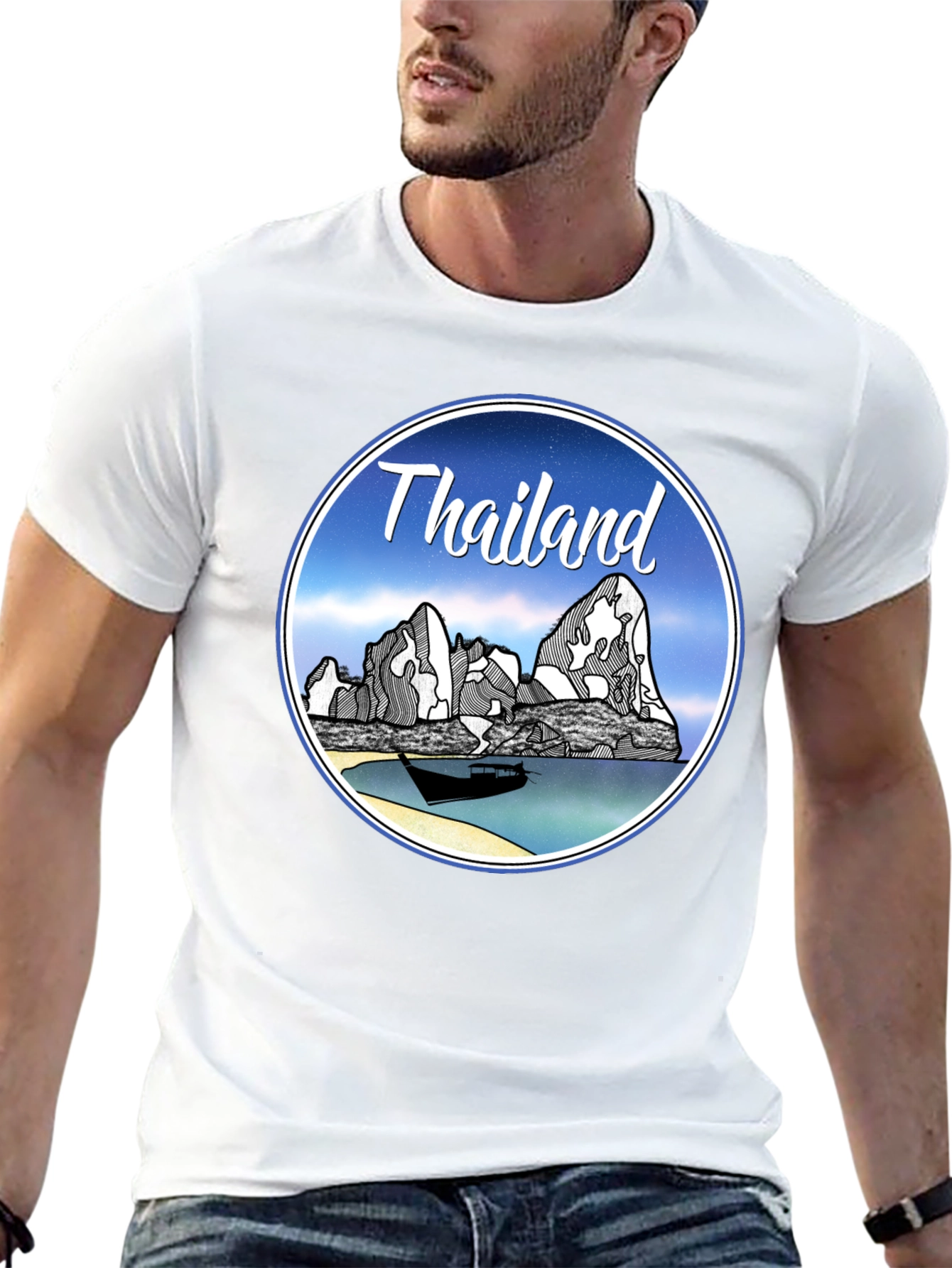 Thailand Graphic Tee - Adventure Awaits!