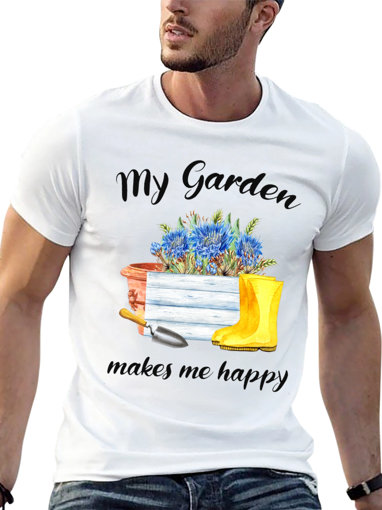 Gardening Lover T-Shirt: My Garden Makes Me Happy