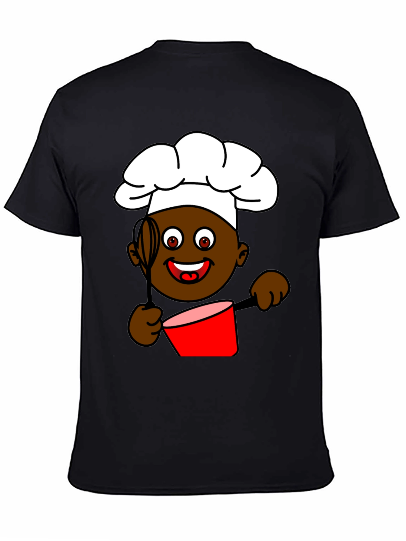 Chef Cartoon Graphic T-Shirt