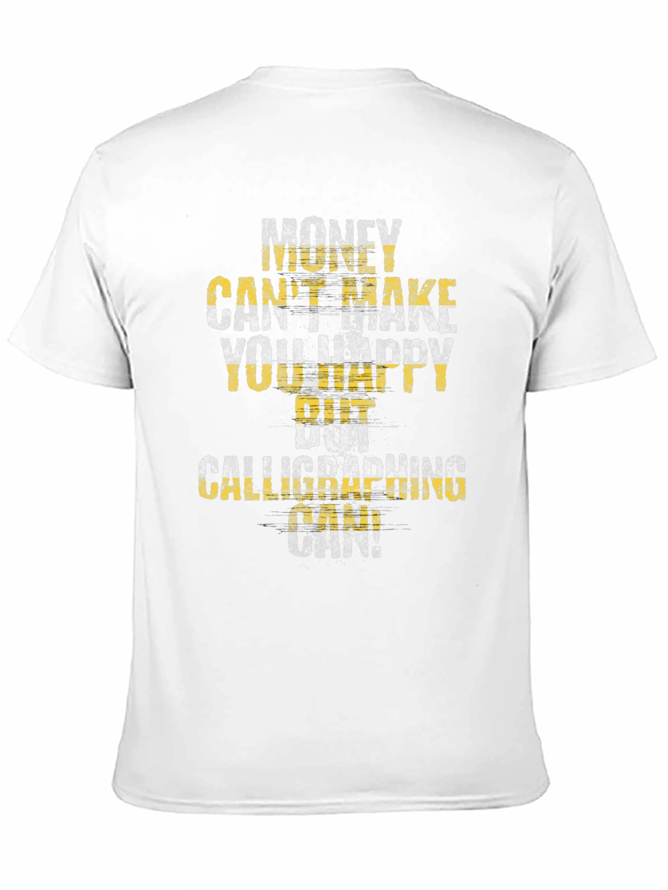Funny Calligraphing Can Graphic T-Shirt