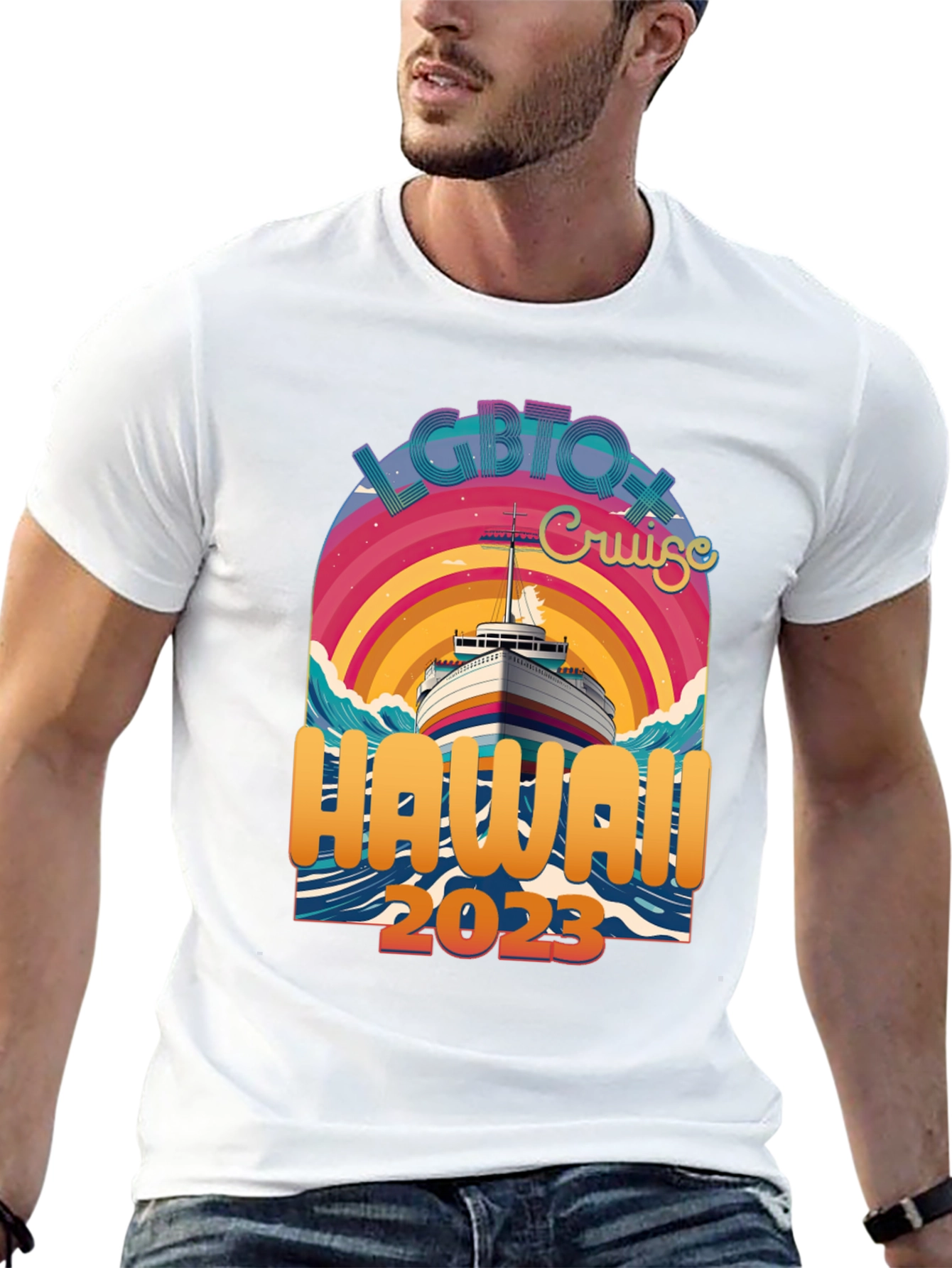 LGBTQX Cruise Hawaii 2023 T-Shirt