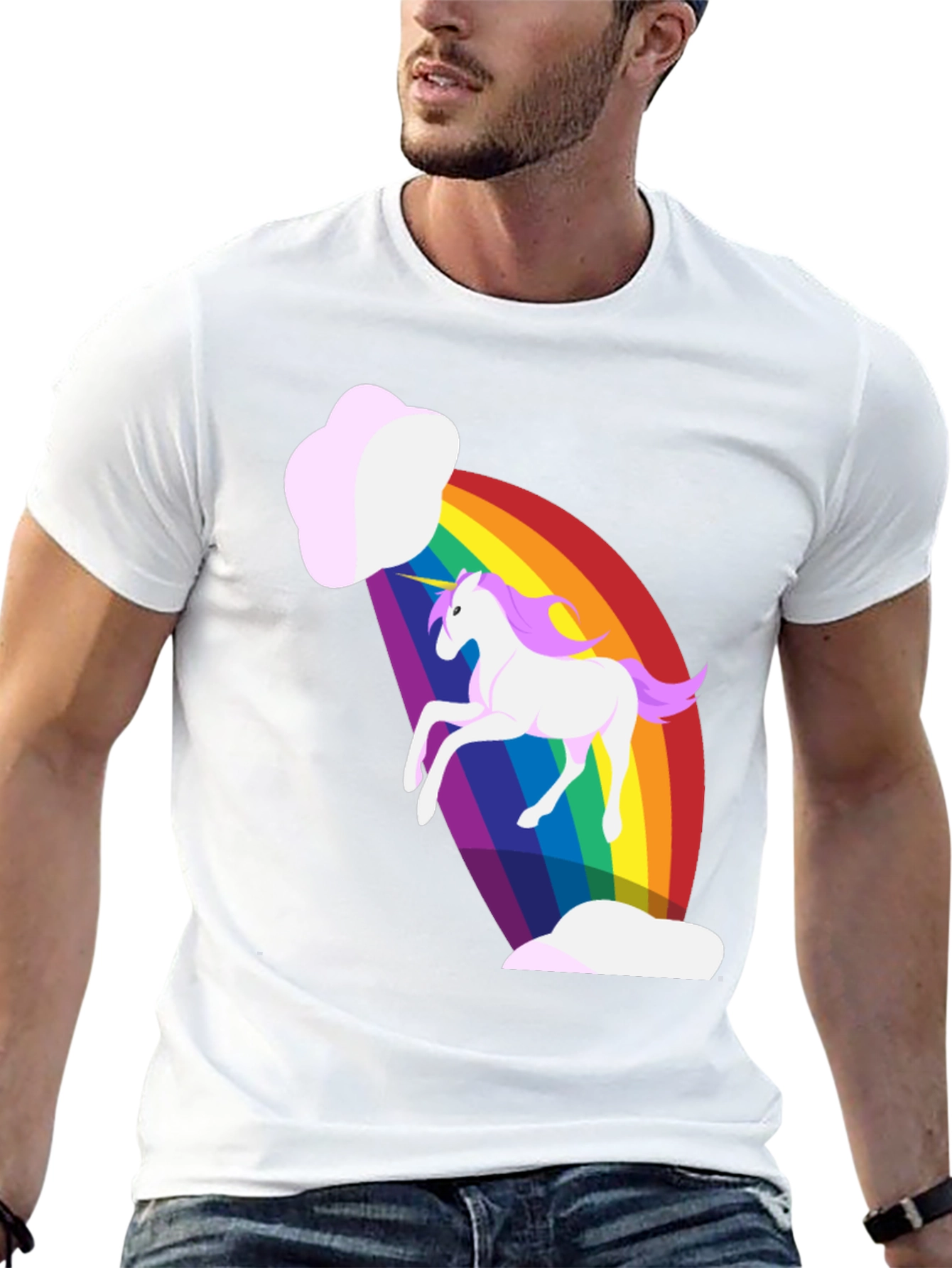 Unicorn Rainbow Graphic Tee