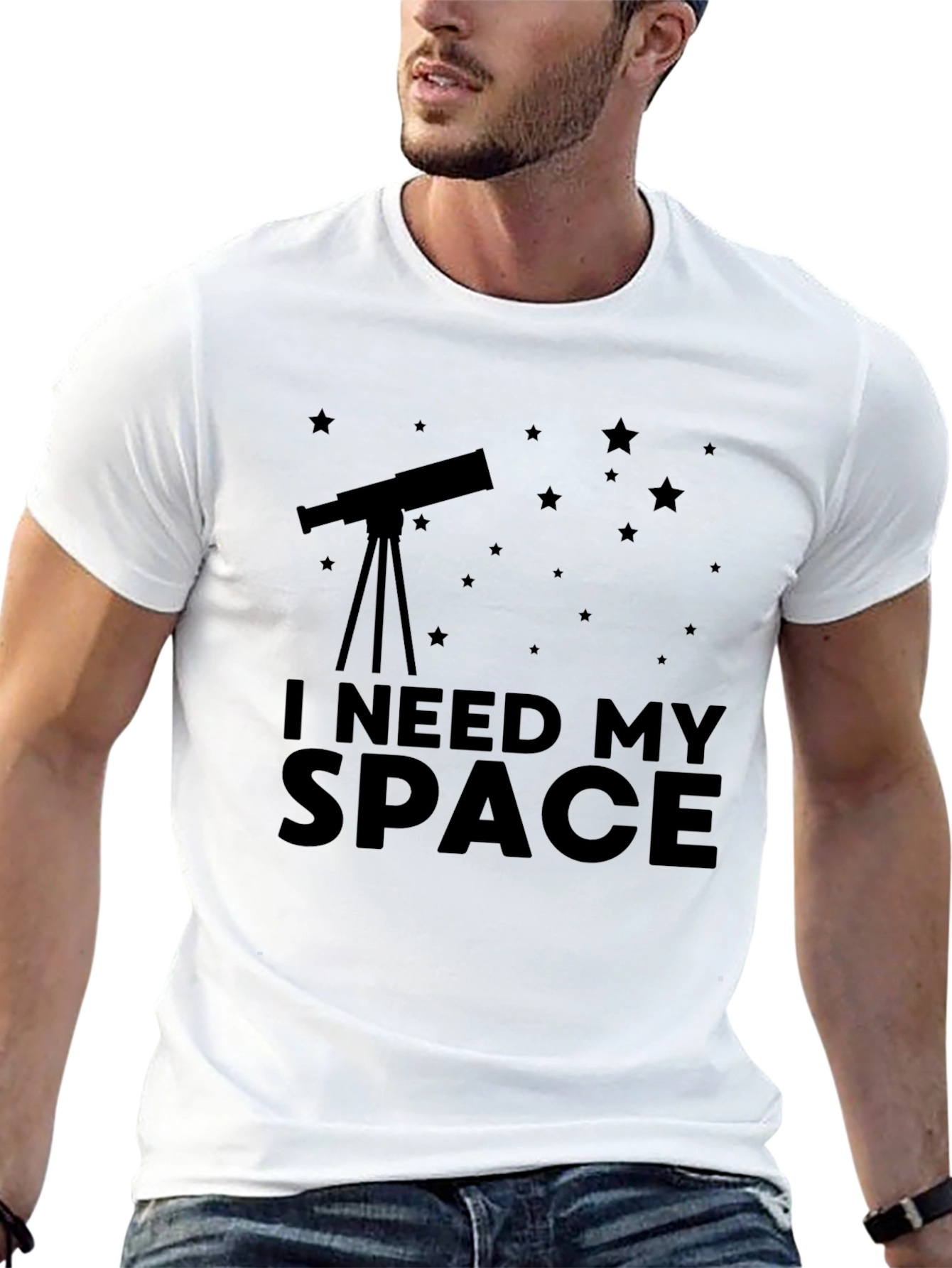 I Need My Space Graphic T-Shirt - Astronomy Tee