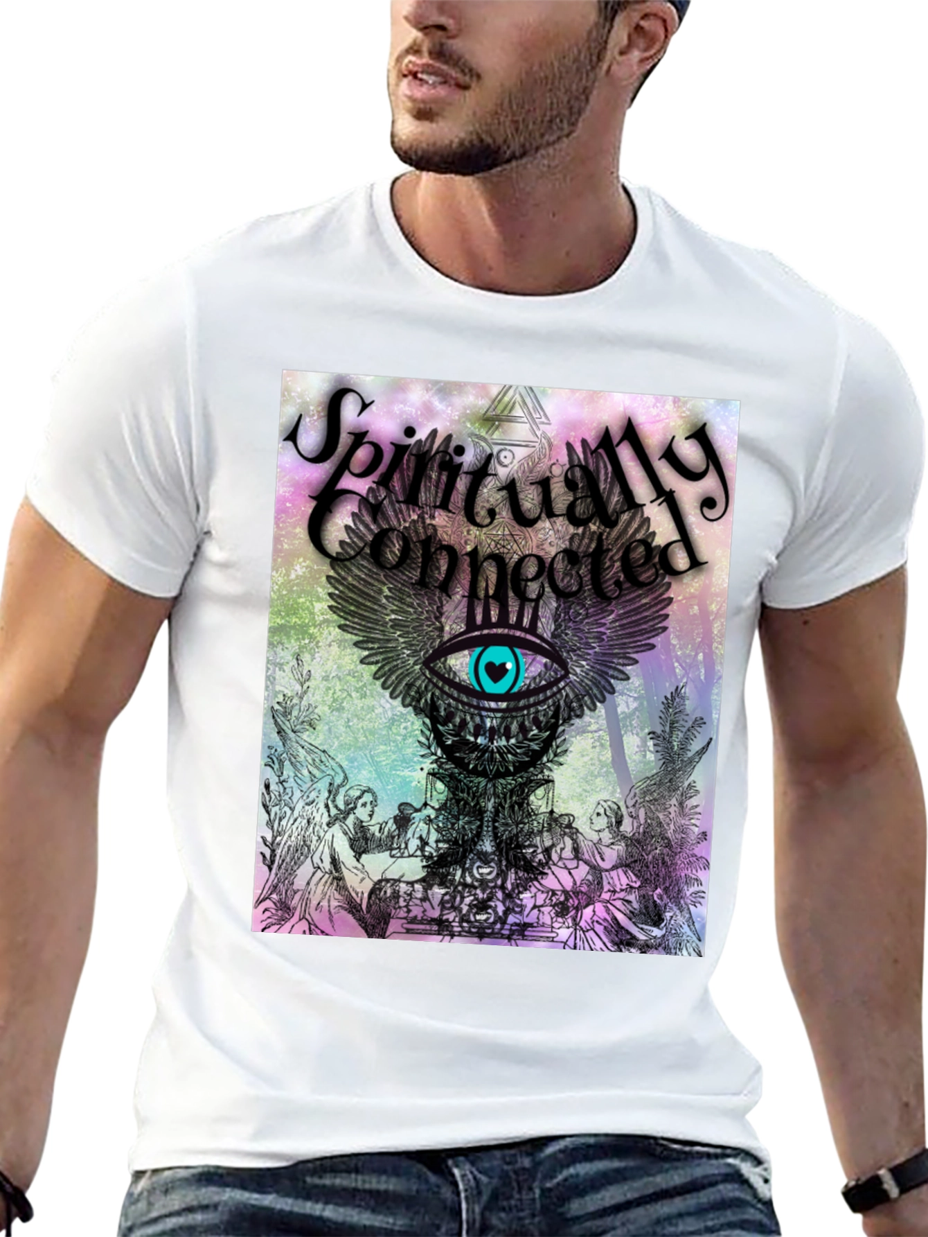 Spiritually Connected Graphic T-Shirt