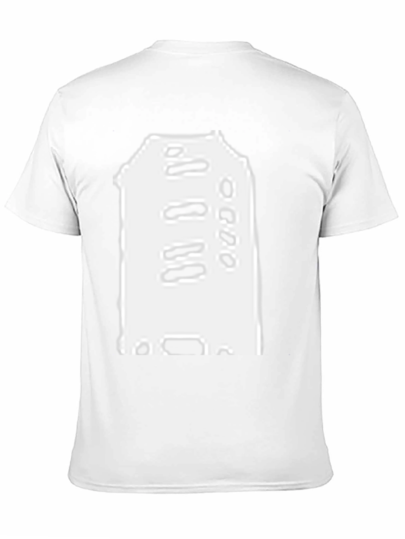 Abstract Building Black T-Shirt