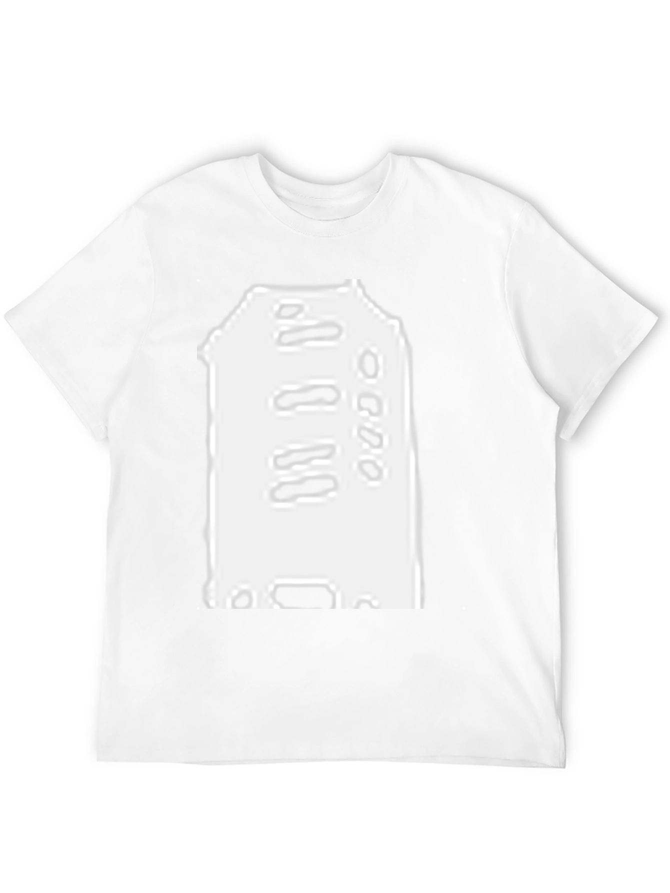Abstract Building Black T-Shirt