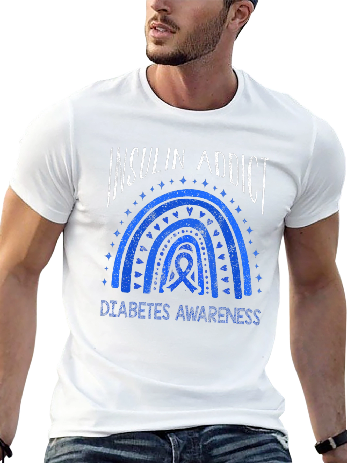 Insulin Addict Diabetes Awareness T-Shirt