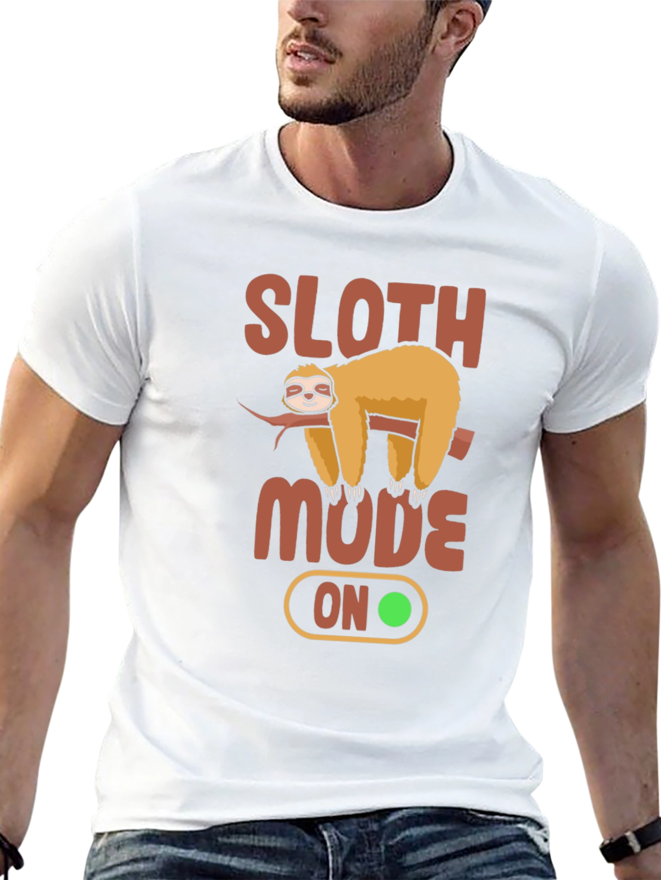 Sloth Mode On Graphic T-Shirt