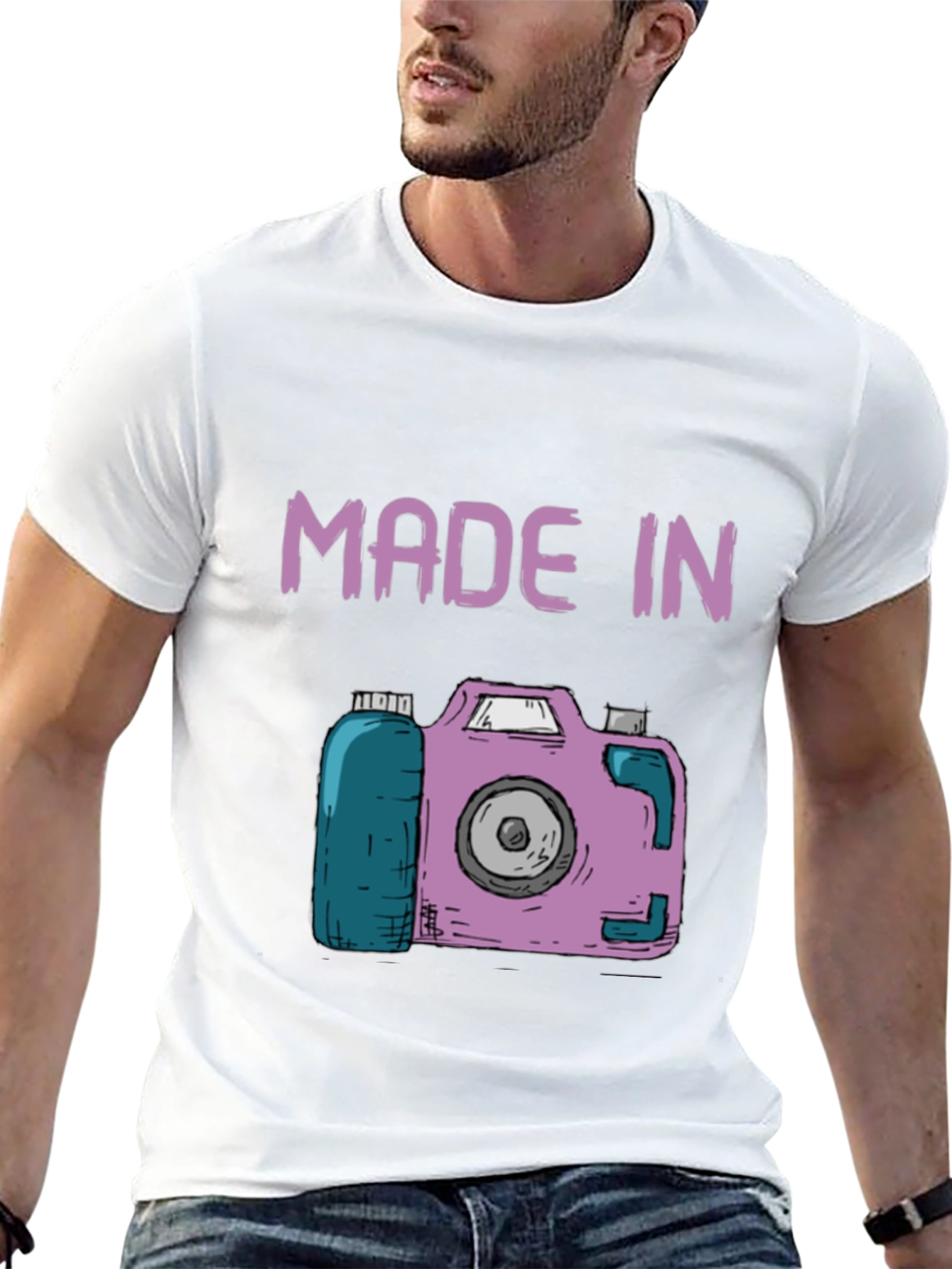 Funny Made In Camera T-Shirt