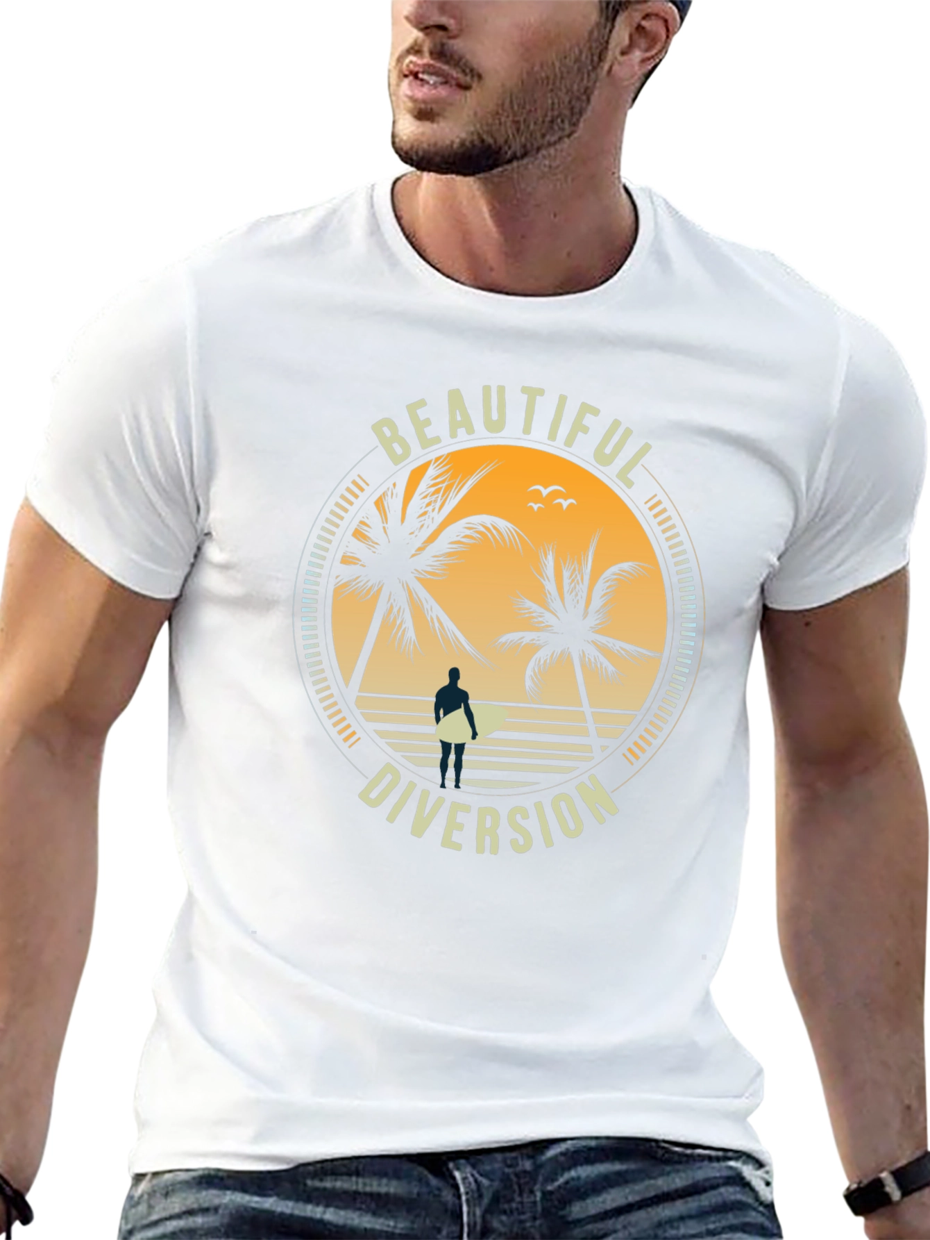 Tropical Diversion Graphic Tee