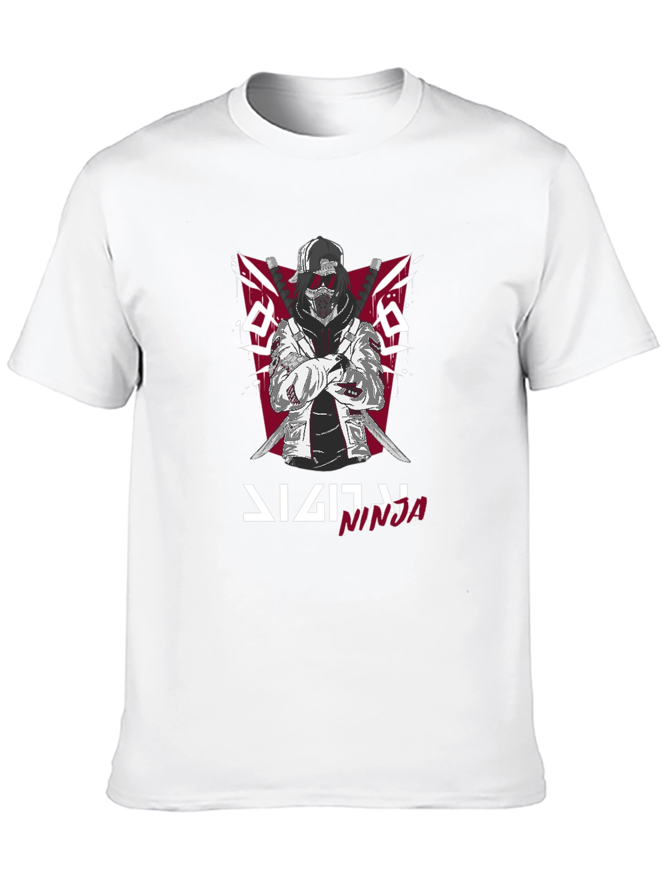 Digital Ninja Graphic T-Shirt - Urban Style