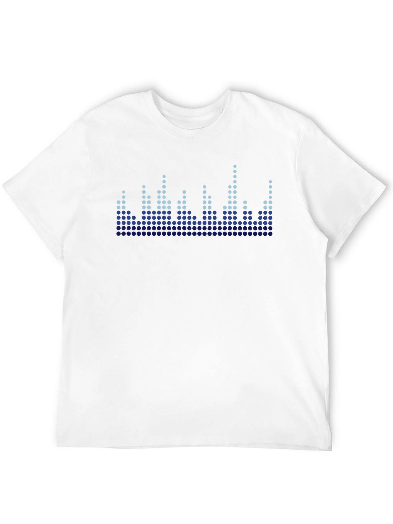Cool Graphic Equalizer Black T-Shirt