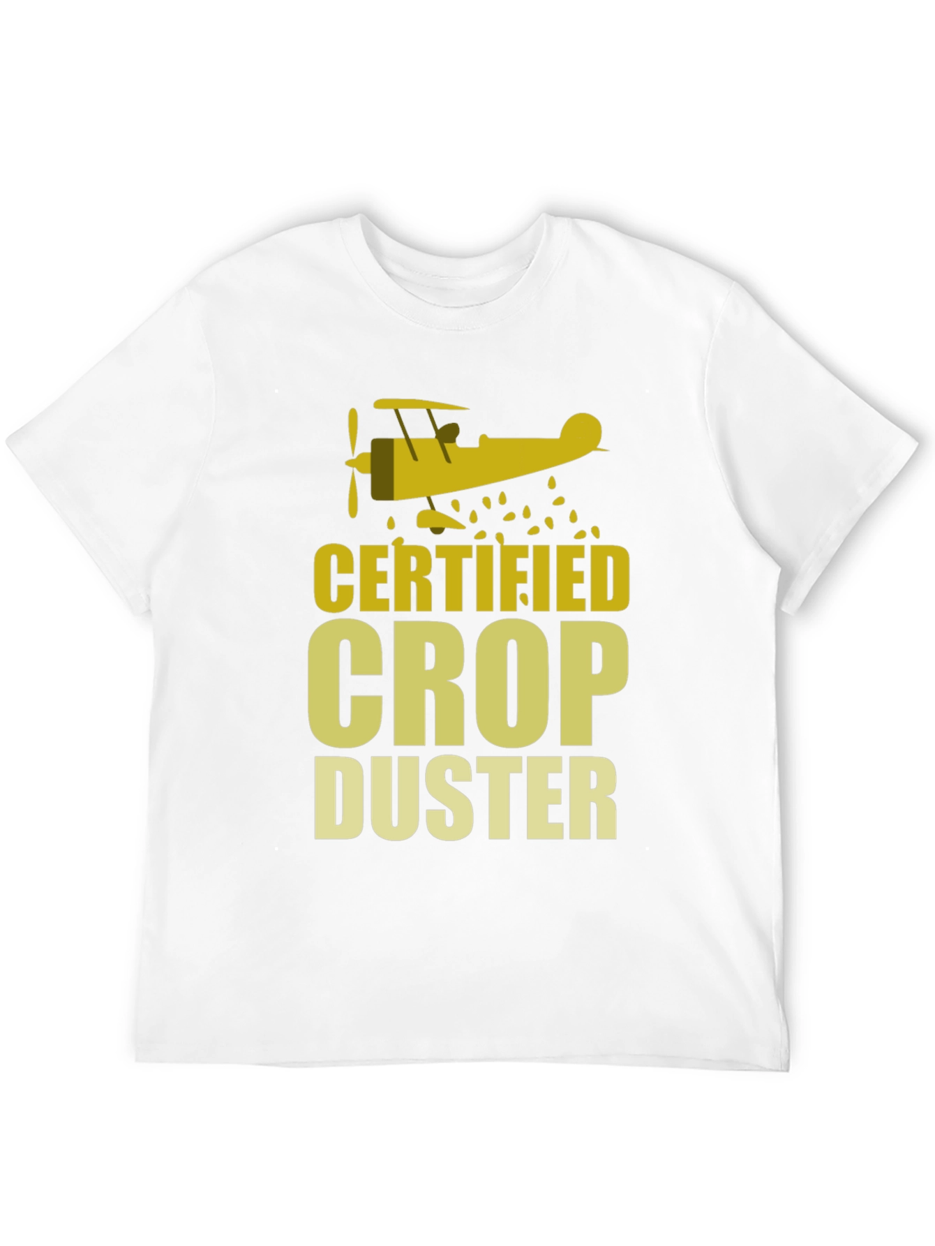 Certified Crop Duster Graphic T-Shirt