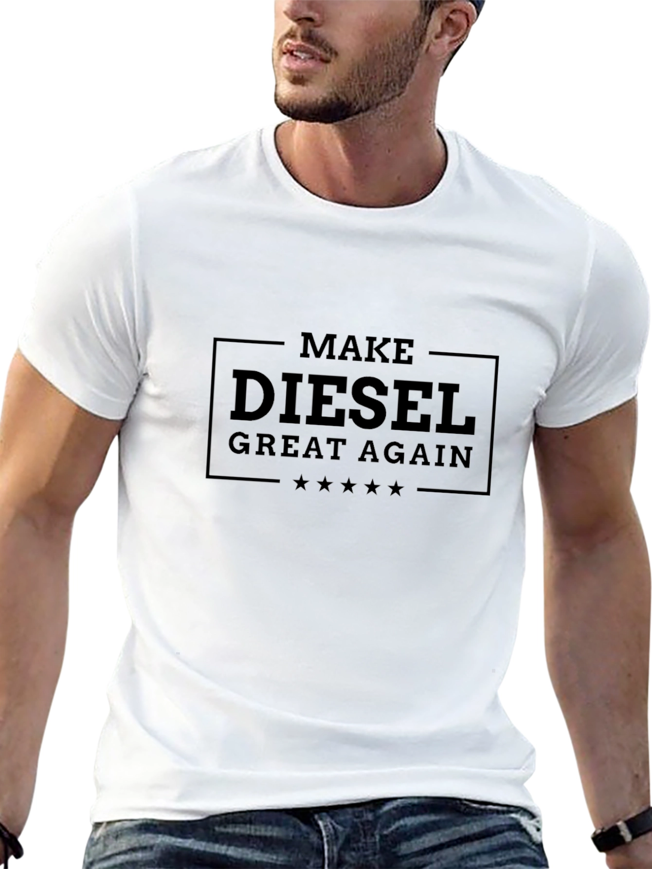 Make Diesel Great Again Black T-Shirt