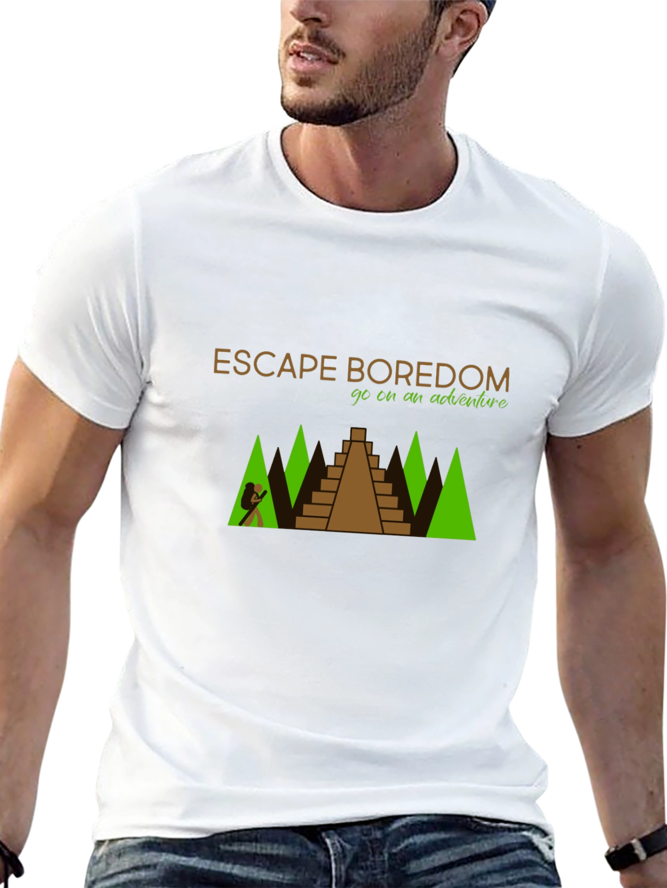 Escape Boredom Adventure T-Shirt