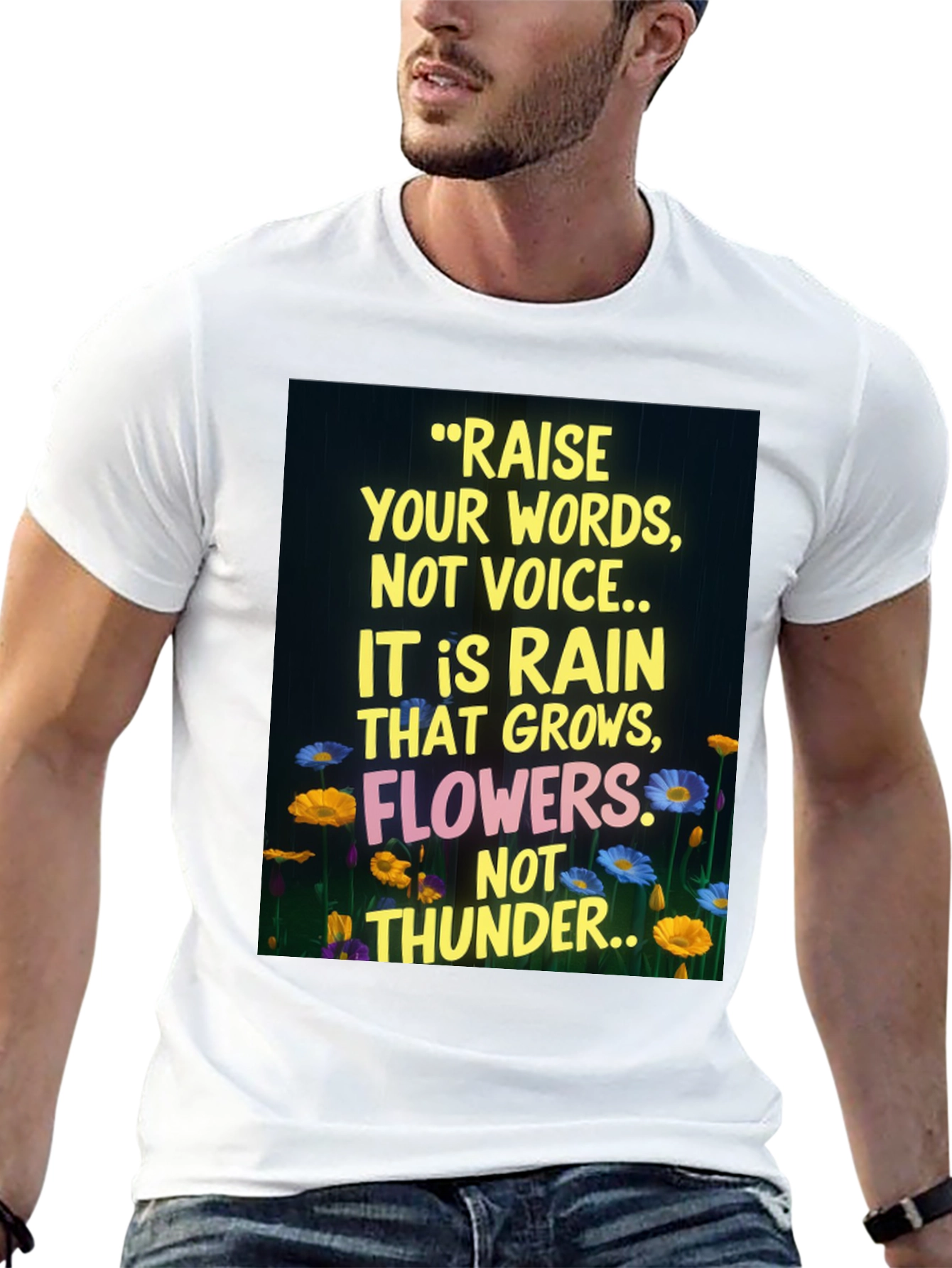 Raise Your Words Graphic T-Shirt