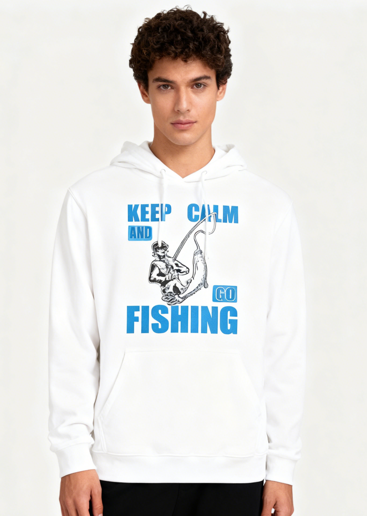 Keep ‘Em Dry, Go Fishing" Hoodie