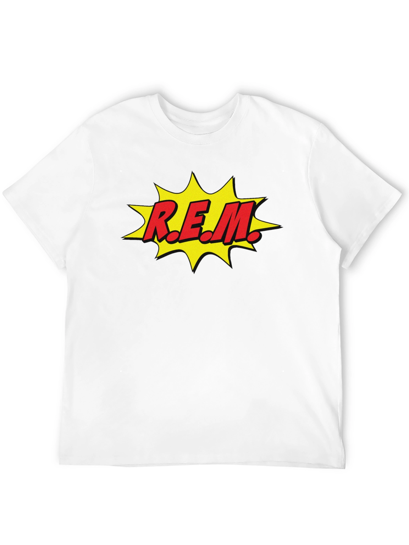 R.E.M. Band Tee - Comic Style T-Shirt