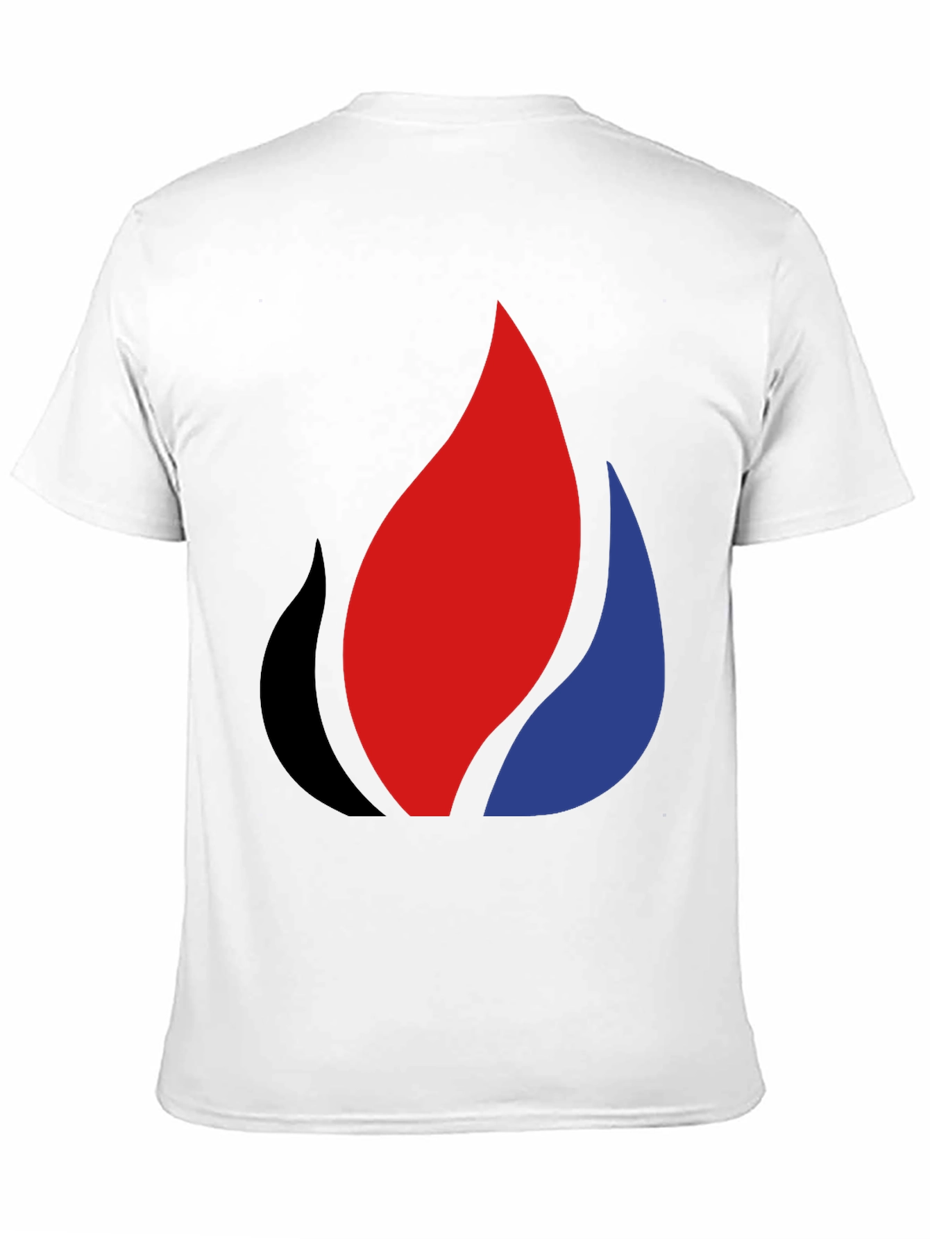 Flame Graphic Black T-Shirt