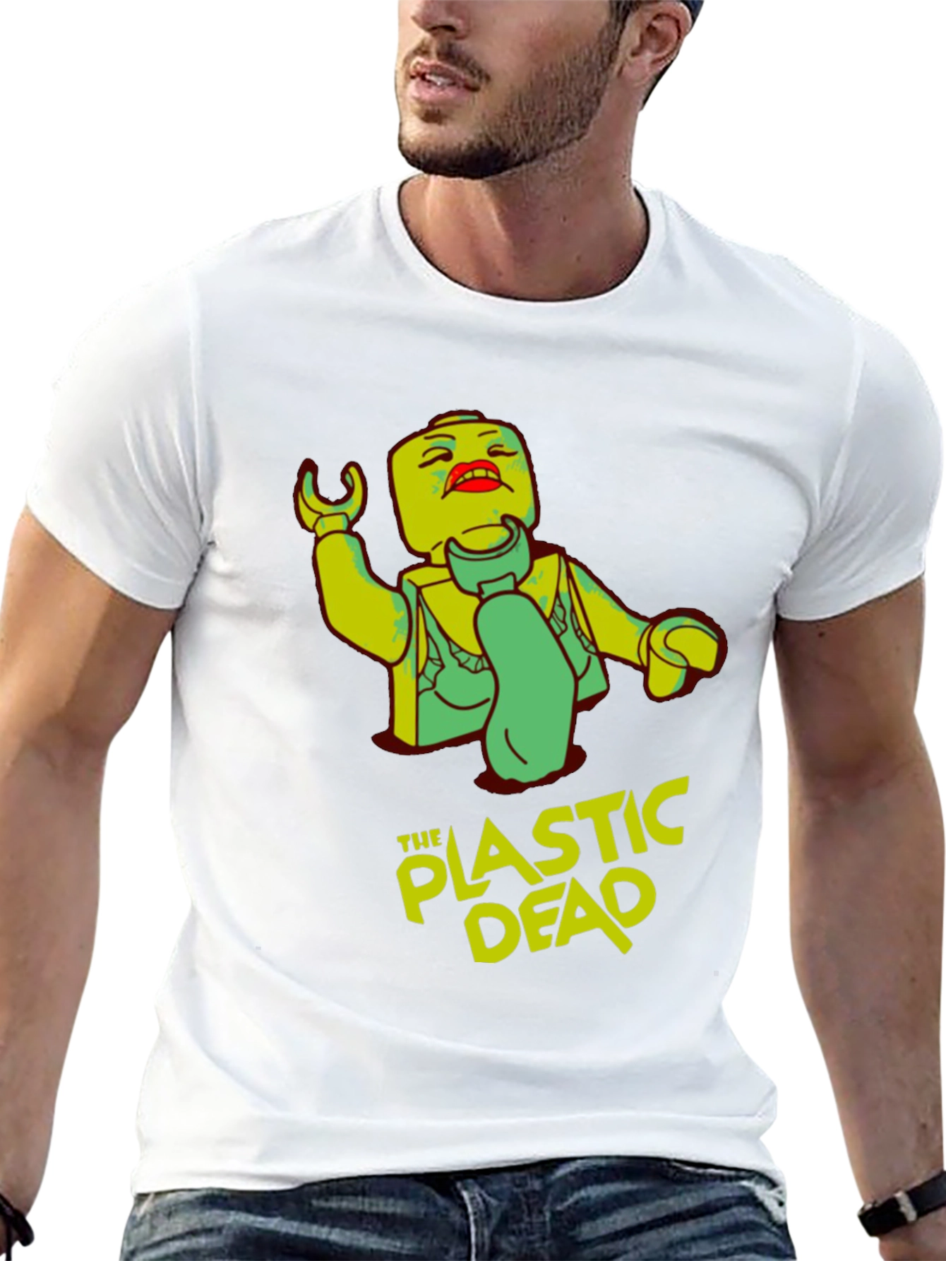 The Plastic Dead Graphic T-Shirt - Black Cotton Tee