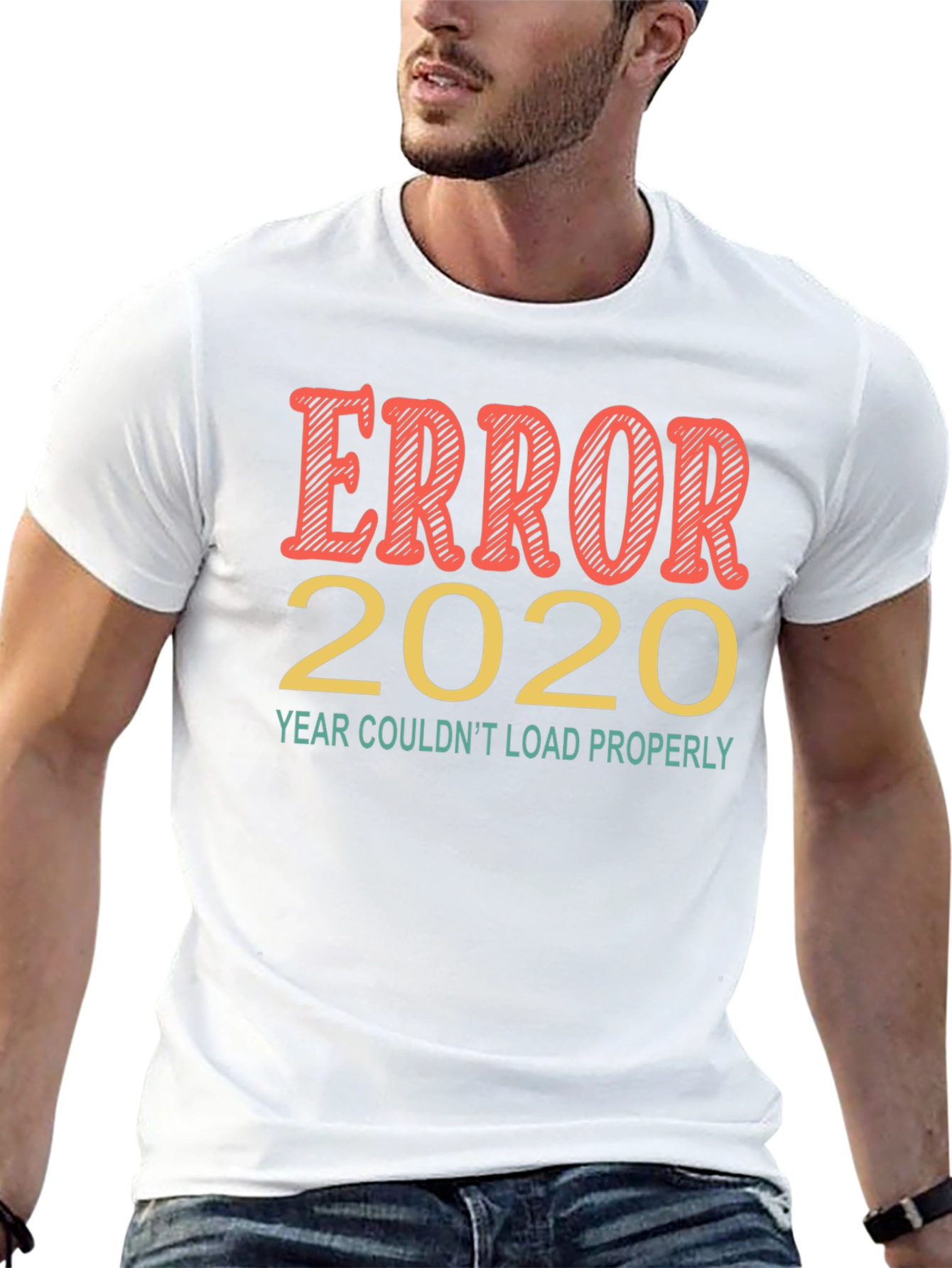 Error 2020 Funny Graphic Tee