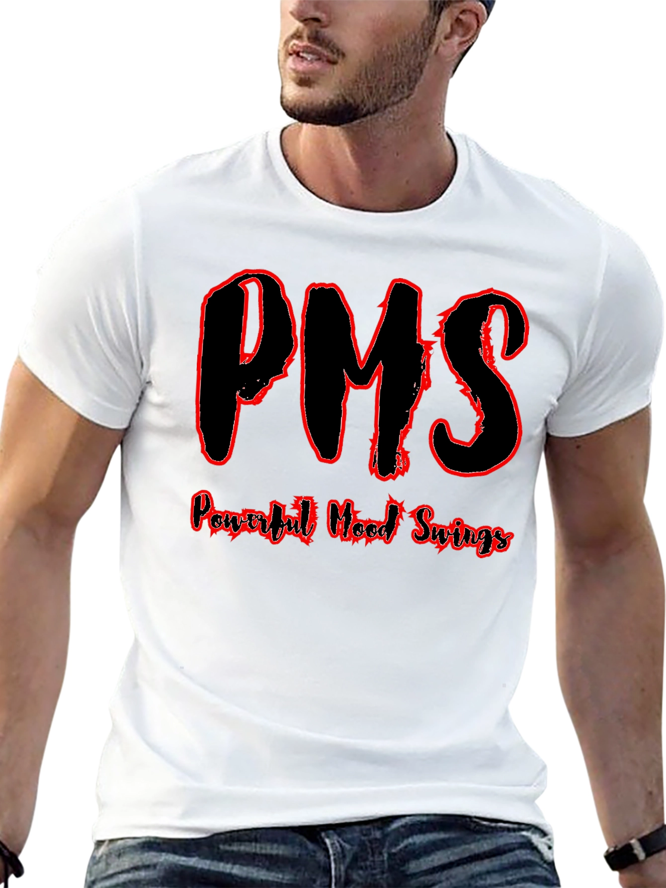 PMS Powerful Mood Swings Funny T-Shirt