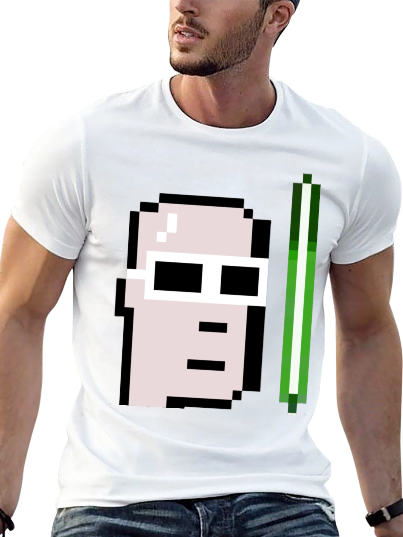 Pixel Punk Graphic Tee - Retro Gaming Style