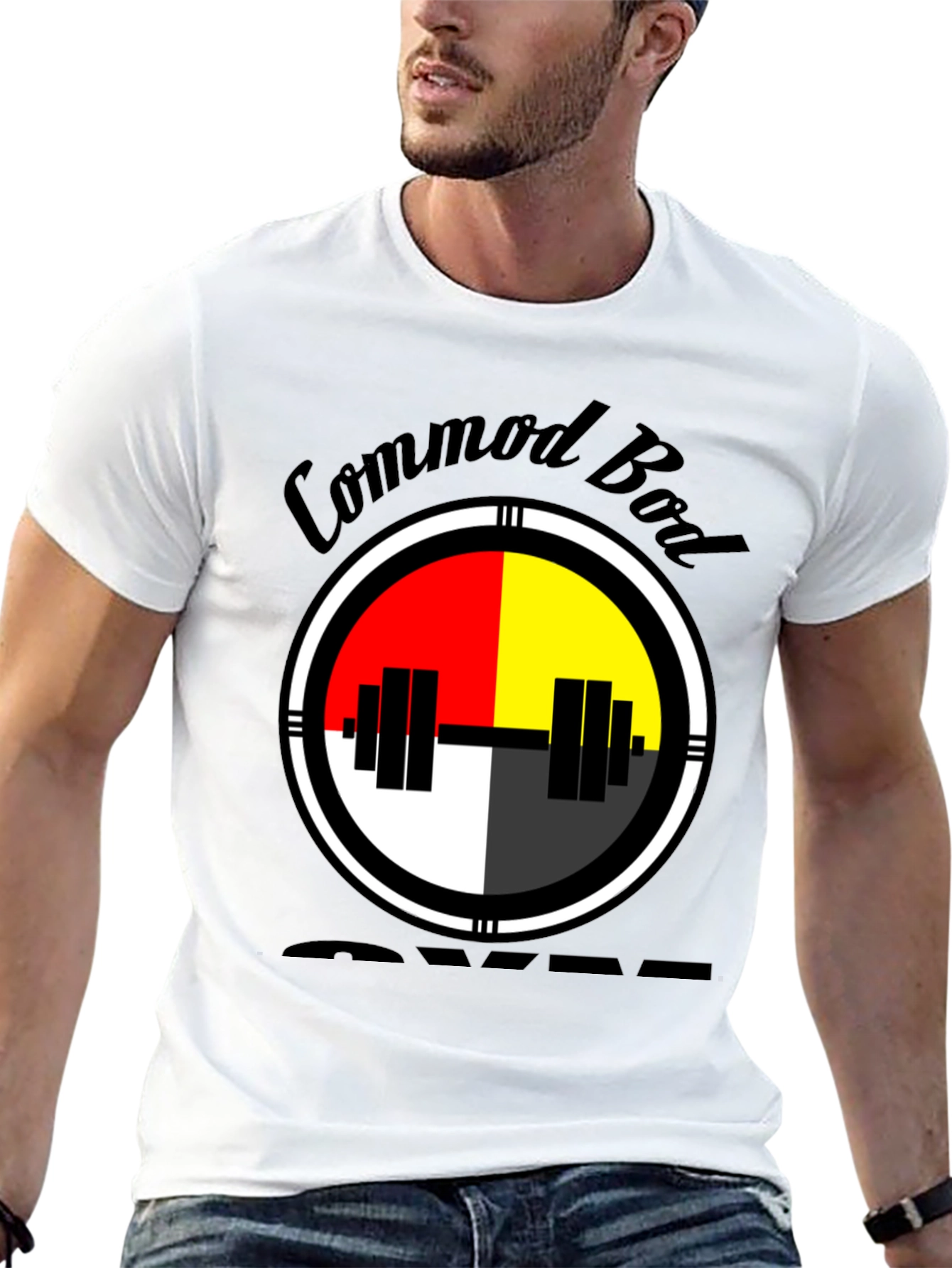 Commod Bod Gym T-Shirt - Black
